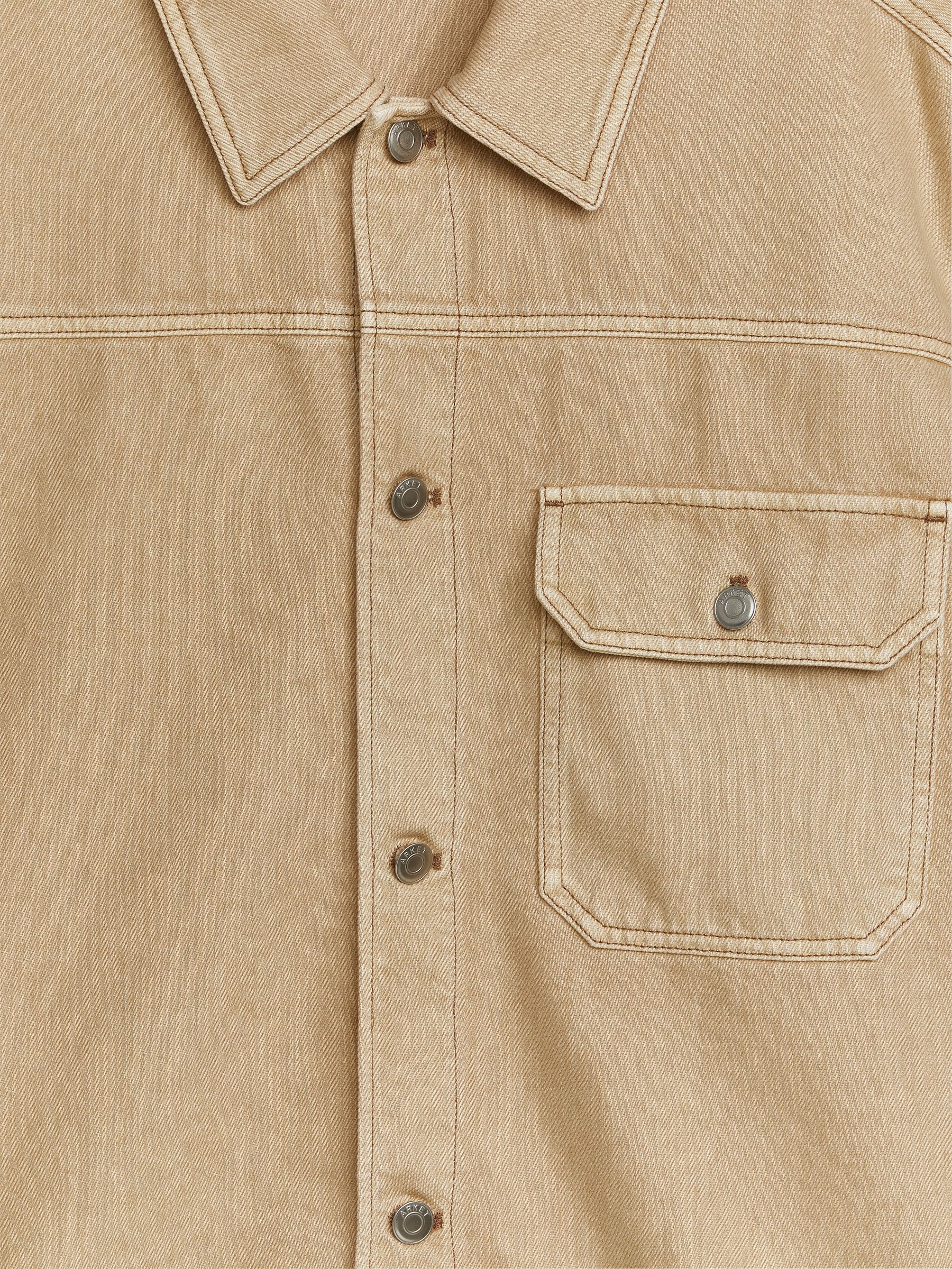 Giacca in denim - Beige - Relaxed fit - Men - StillMedia/DescriptiveDetail - 1