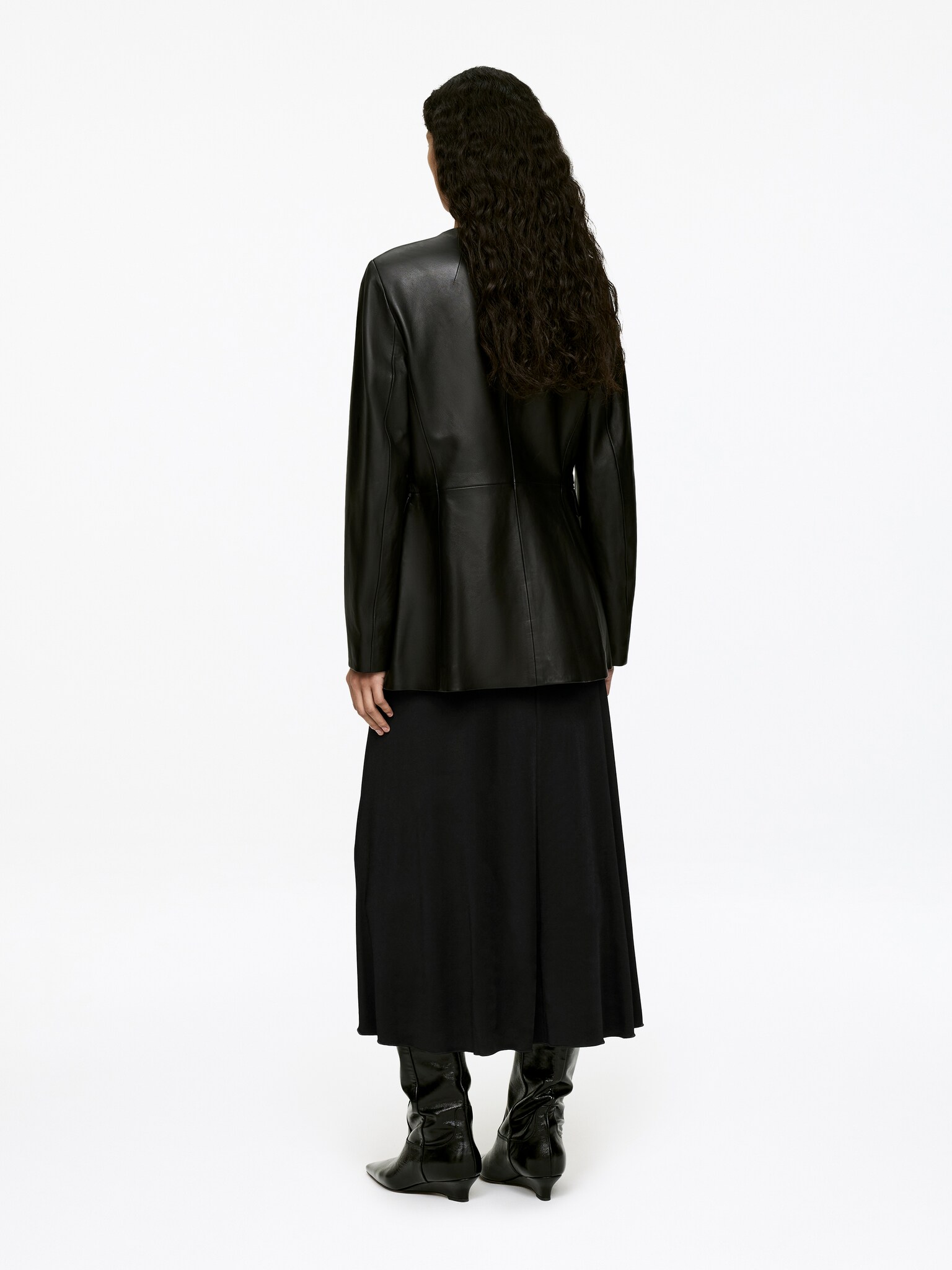 Viskoserock - Schwarz - 3