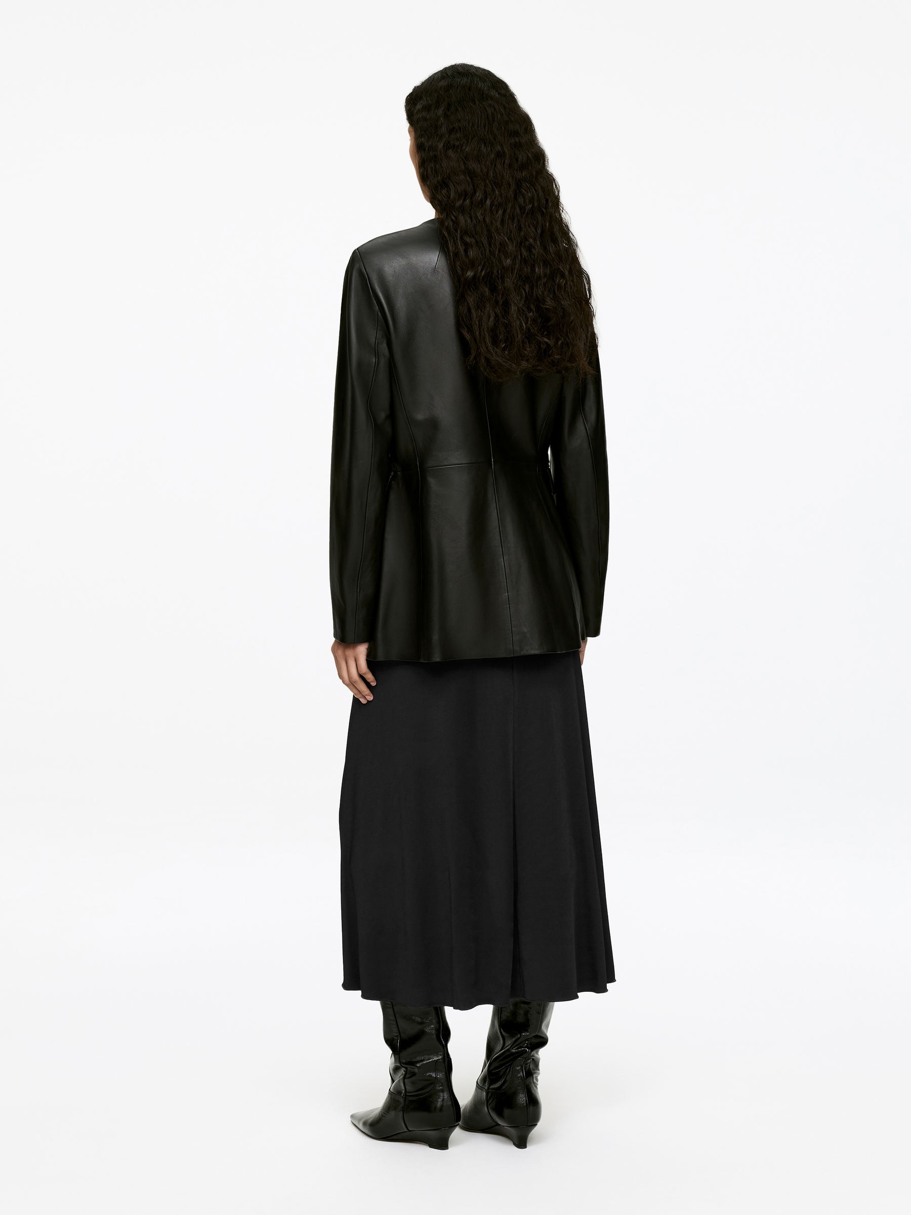 Viscose Skirt - Black - Regular fit - Women - StillMedia/Lookbook - 6