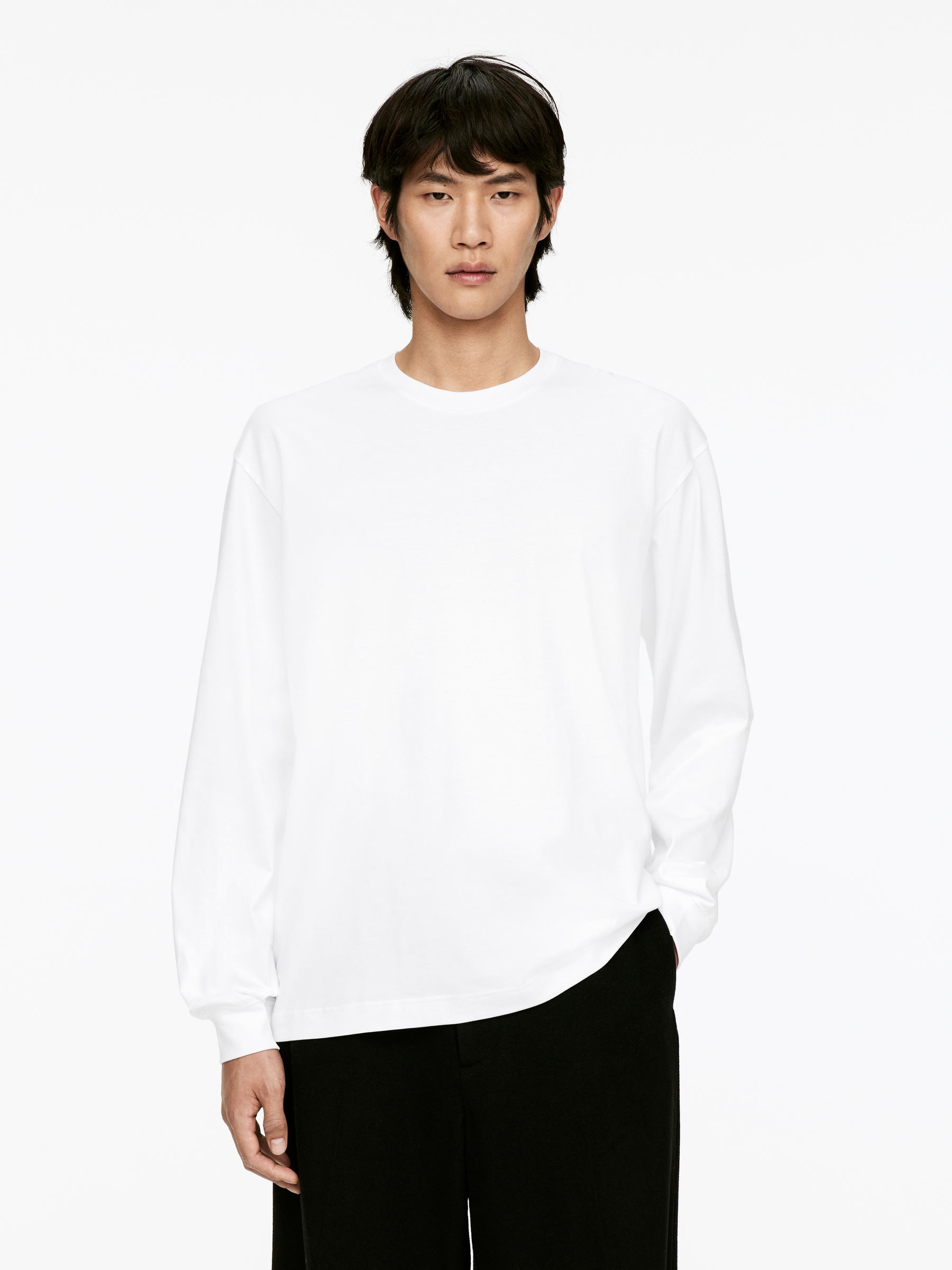 Long-Sleeve T-Shirt-#FFFFFF-5820