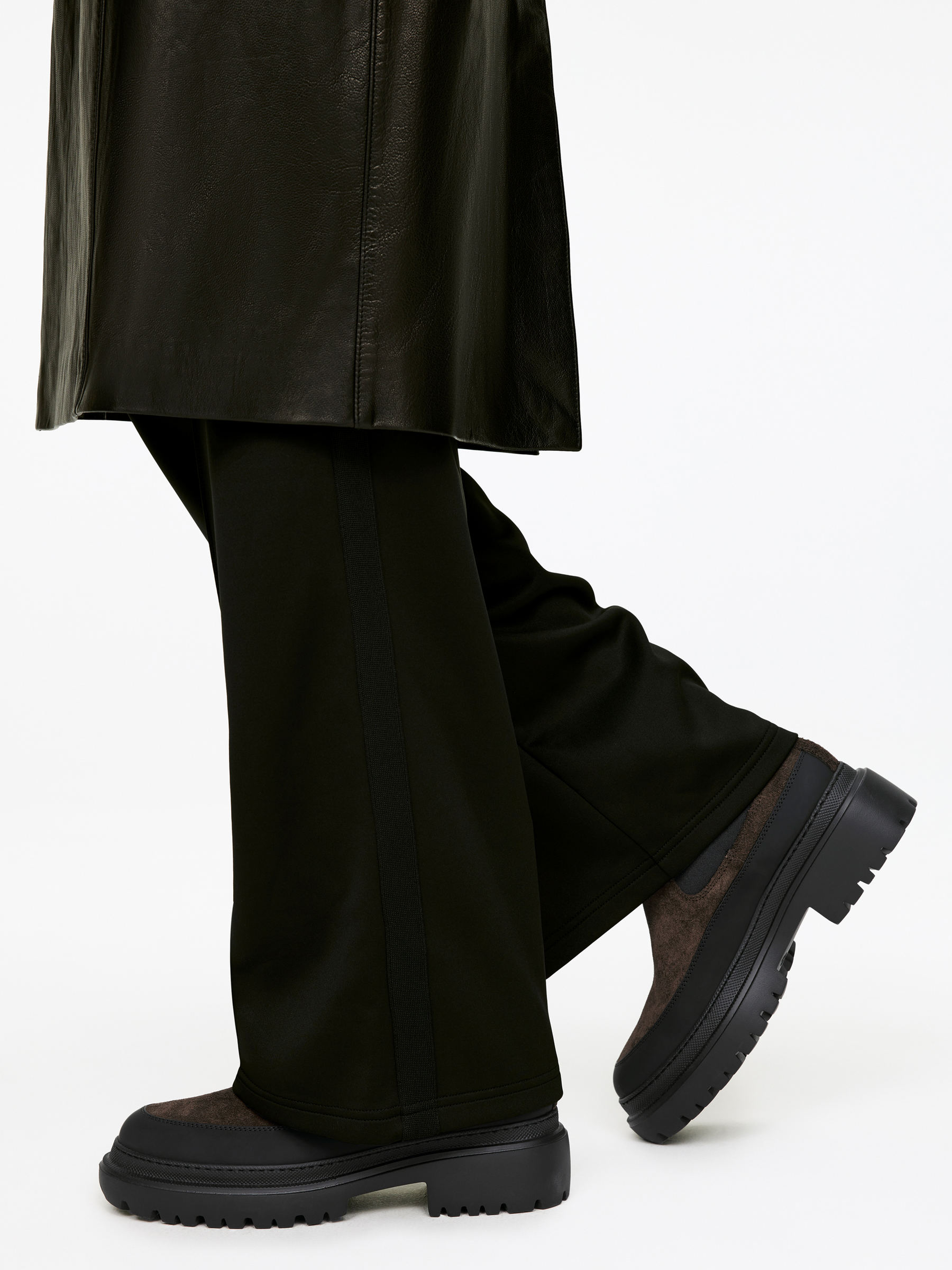 Bottes d'hiver en daim - Marron - Femme - StillMedia/Lookbook - 9