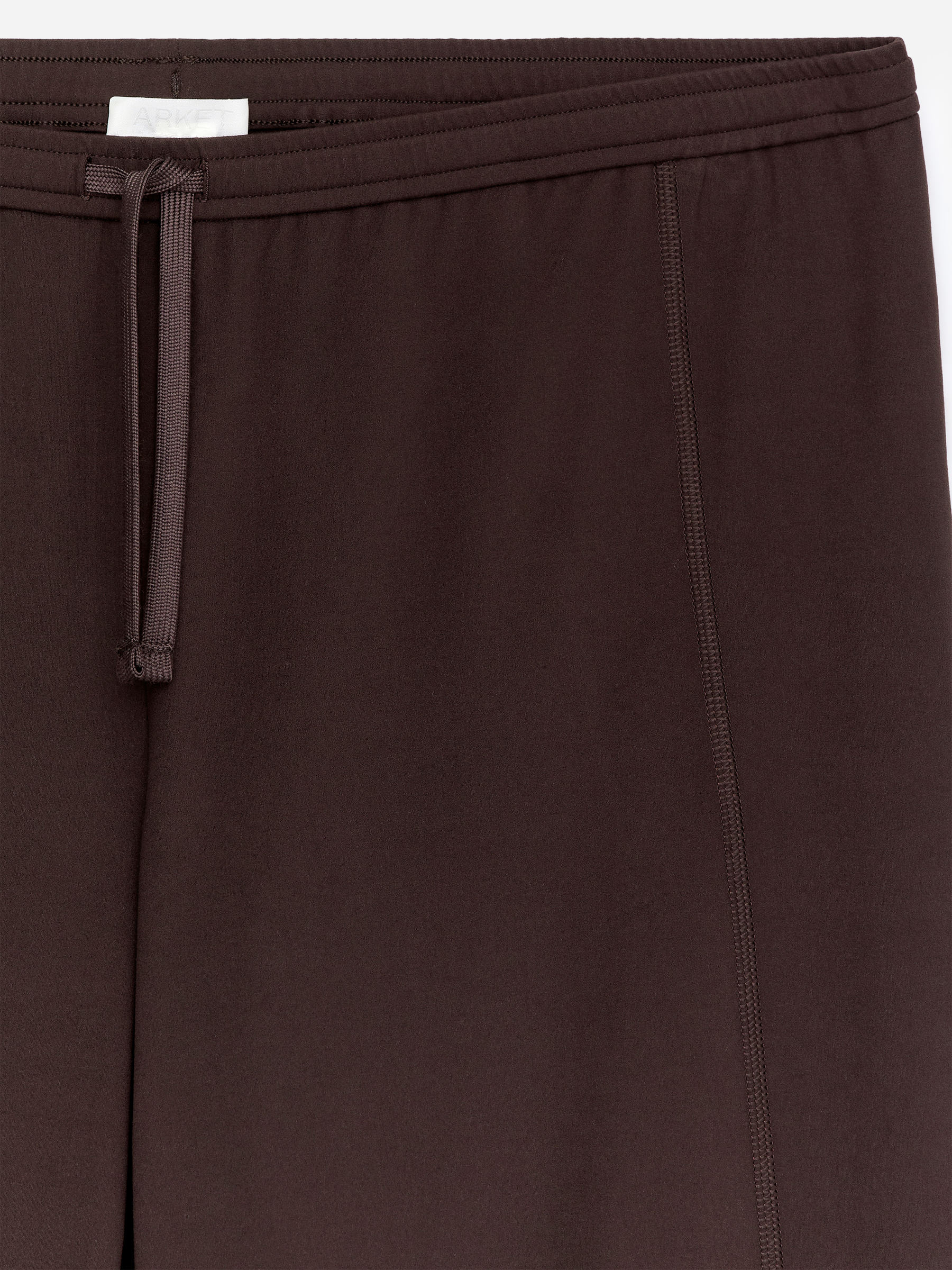 Wide Sports Trousers - Dark Brown - Loose fit - Women - StillMedia/DescriptiveDetail - 1