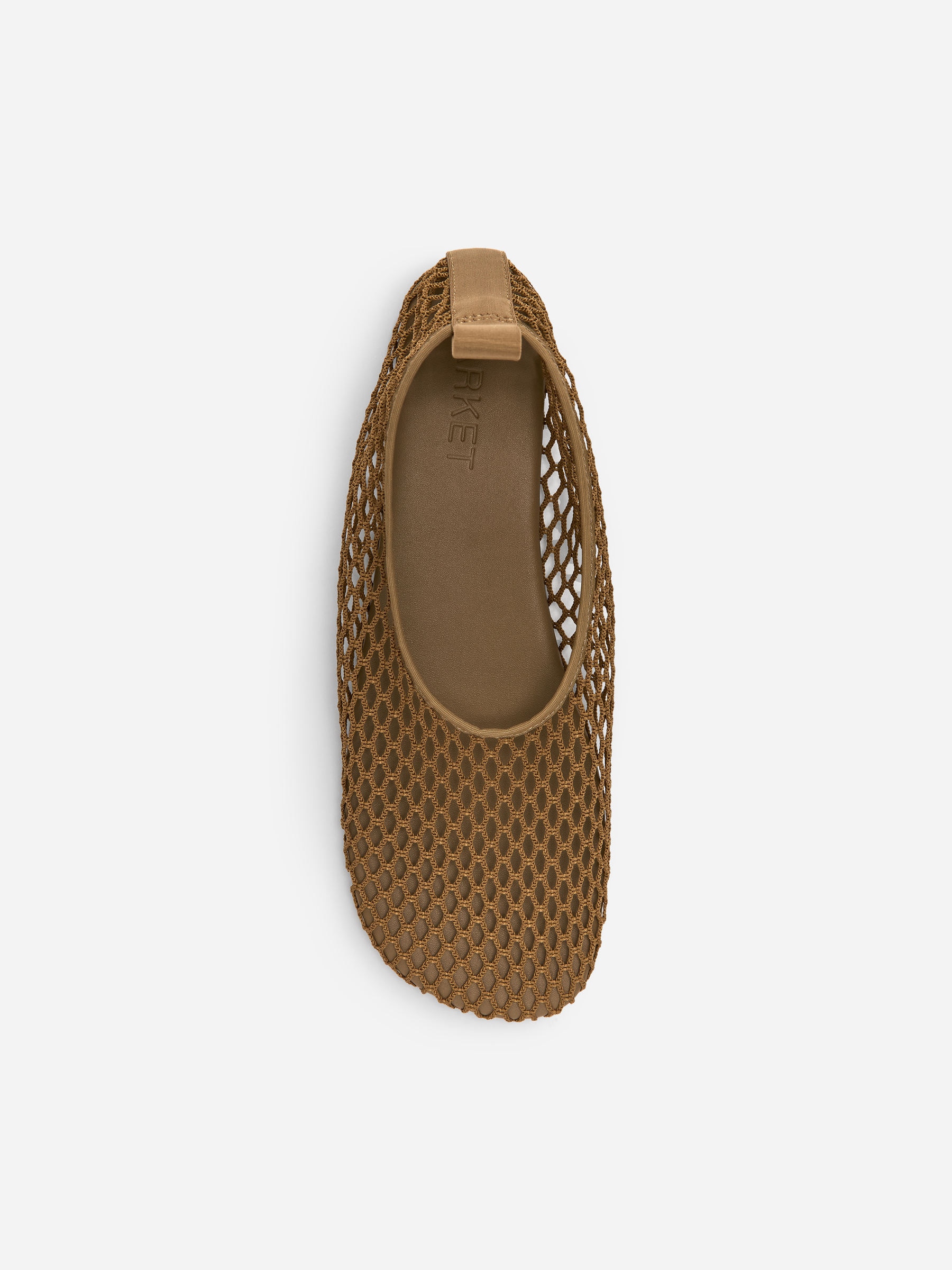 Mesh Ballet Flats - Dark Beige - Women - StillMedia/DescriptiveStillLife - 5