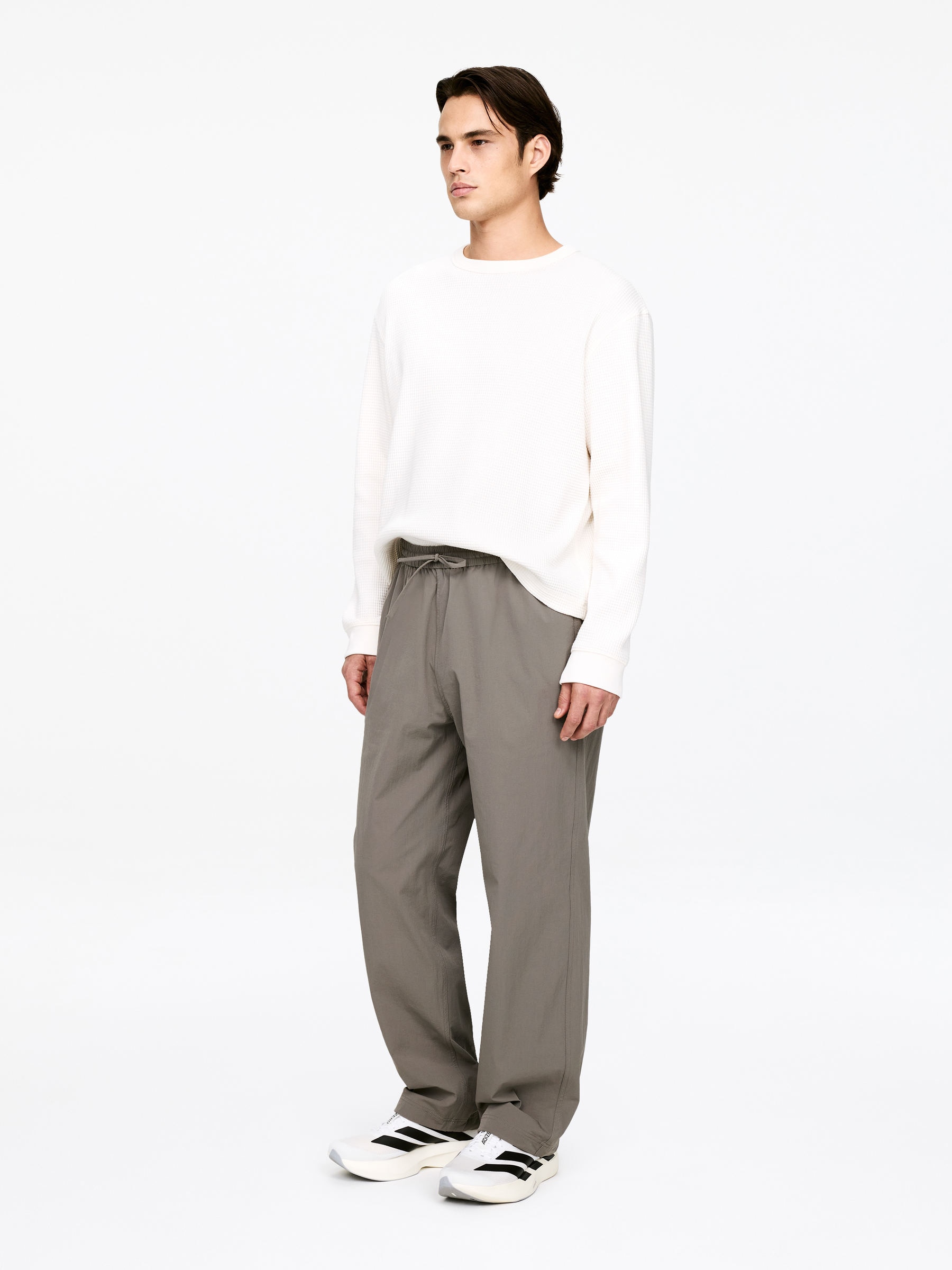 Pull-On Trousers - Grey - Relaxed fit - Men - StillMedia/Lookbook - 4