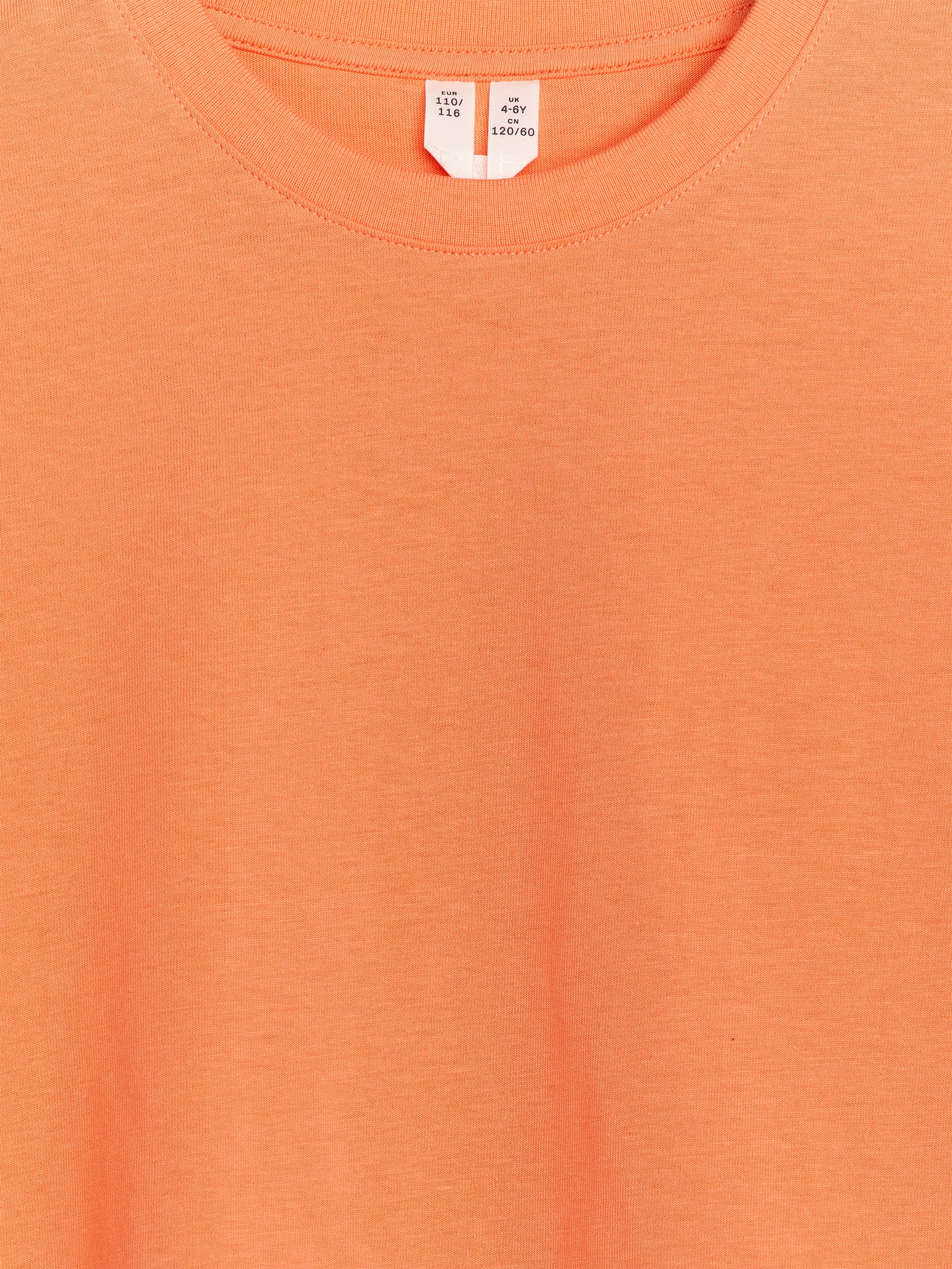 T-Shirt mit Rundhalsausschnitt - Sattes Orange - Regular Fit - Kinder - StillMedia/DescriptiveDetail - 1