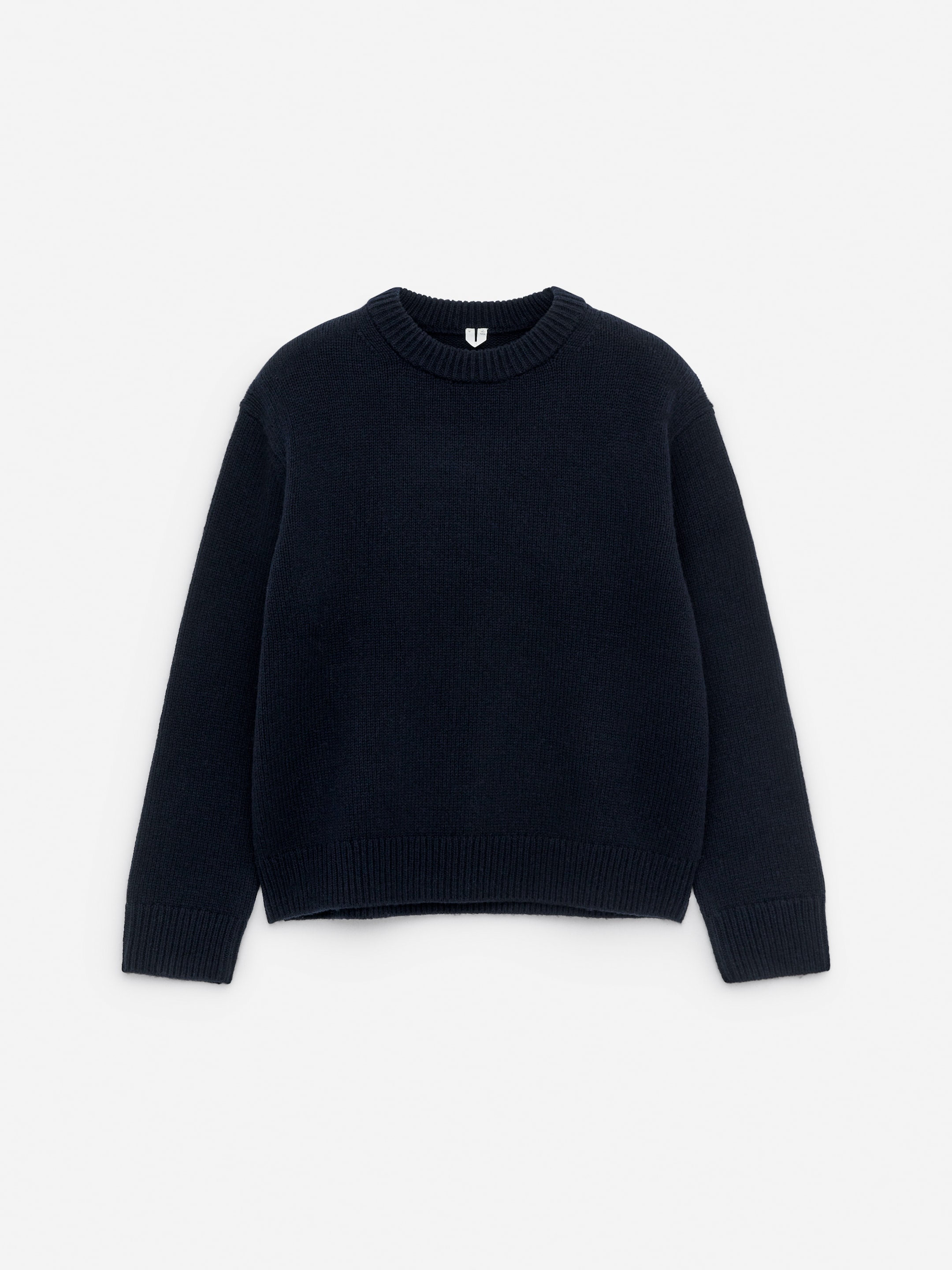View larger image: Heavy Knit Wool Jumper - Dark Blue - Men | H&M GB 5