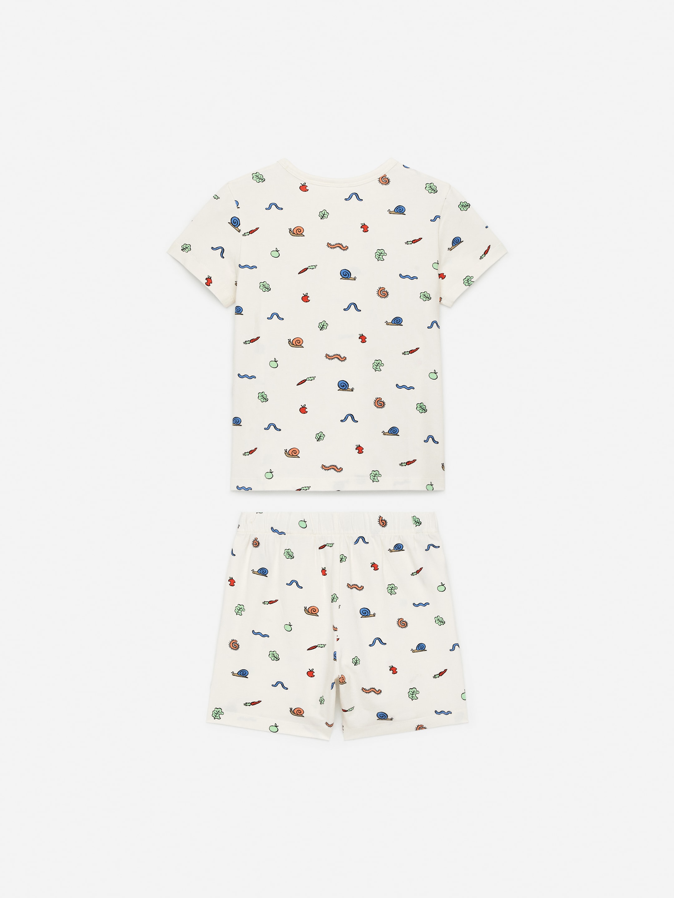 Short Jersey Pyjama Set - White - Children - StillMedia/DescriptiveStillLife - 1