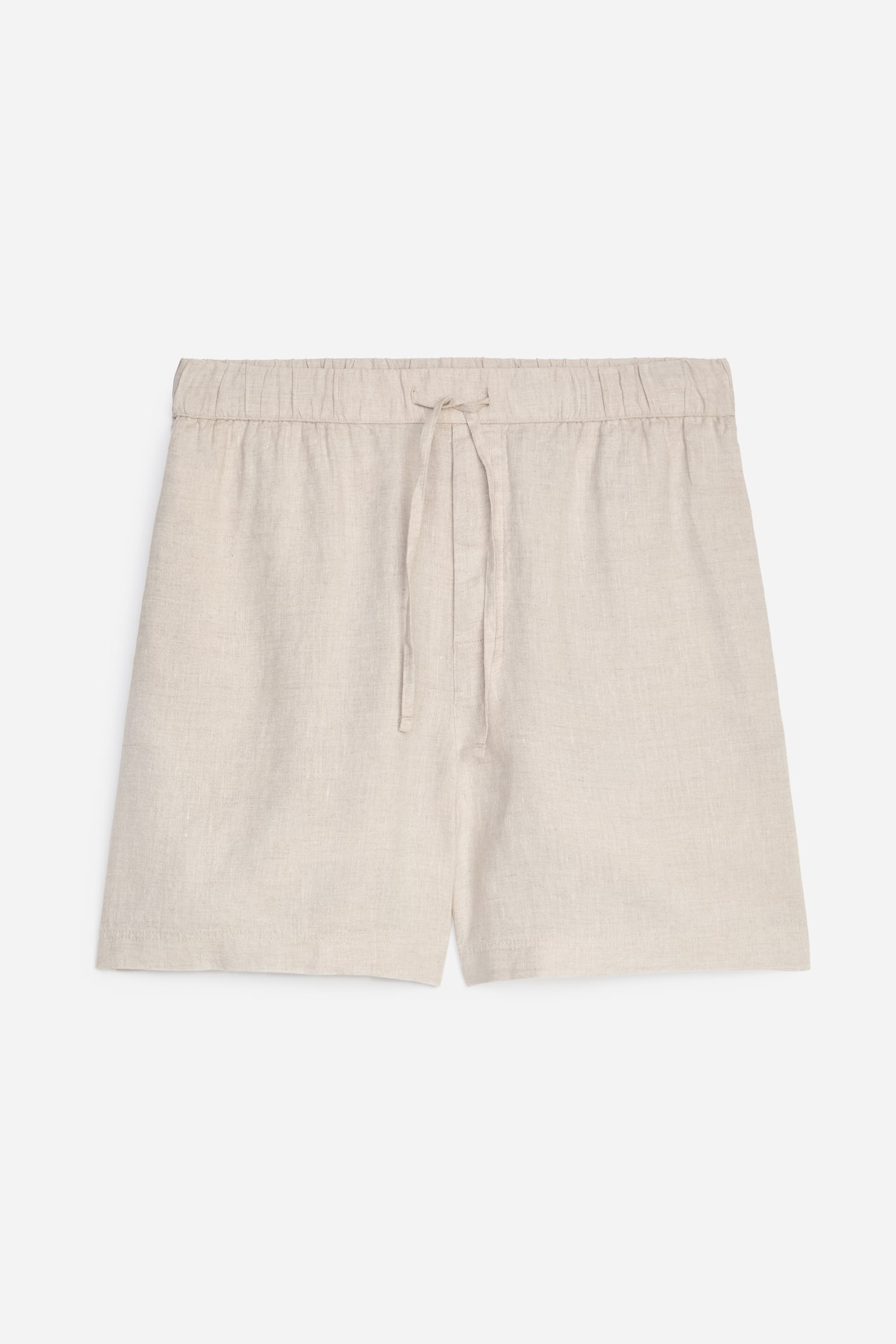 Shorts in lino-Beige - 2
