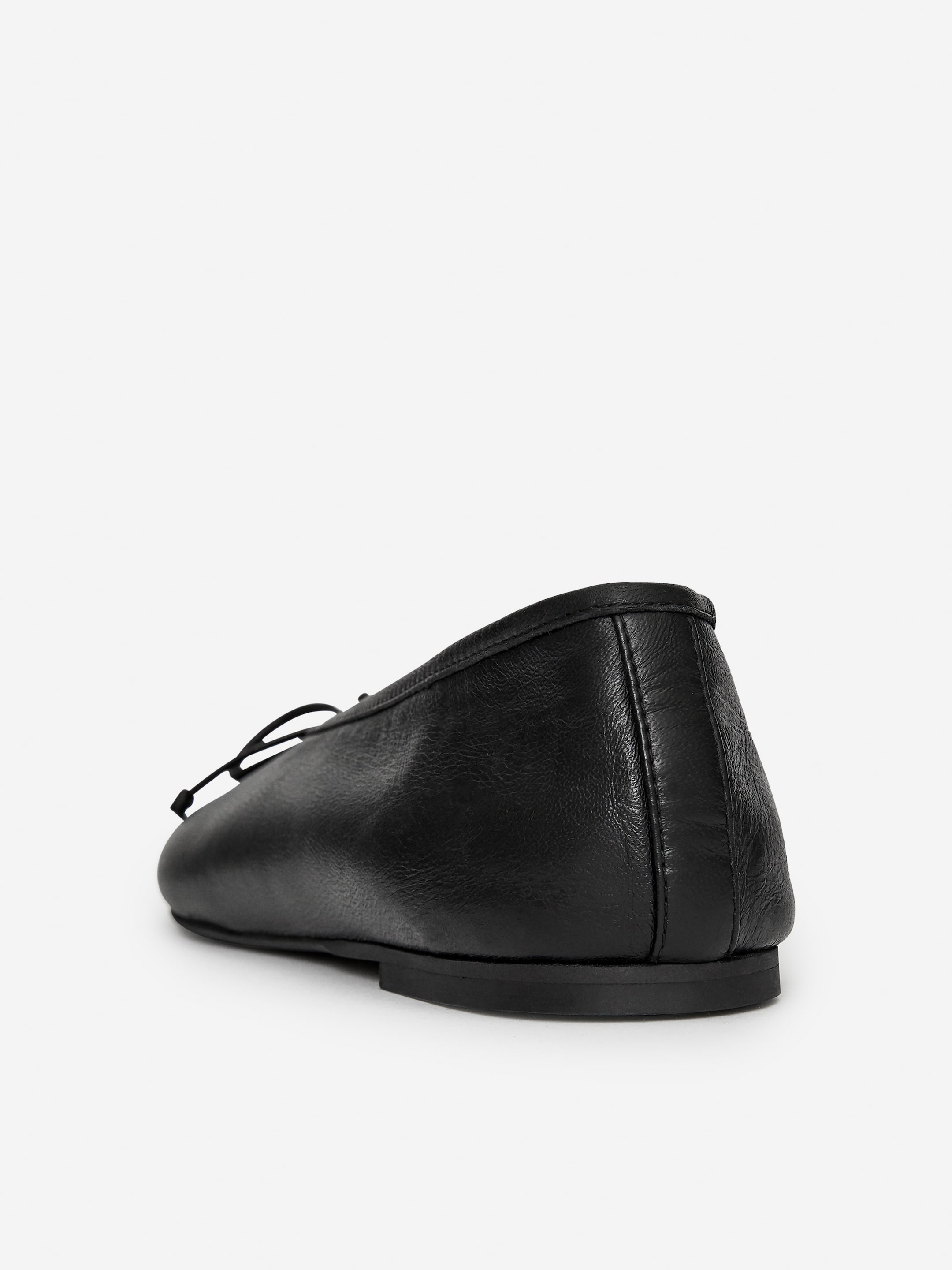 Se større billede: Ballerinasko af læder - Sort - DAME | H&M DK 4