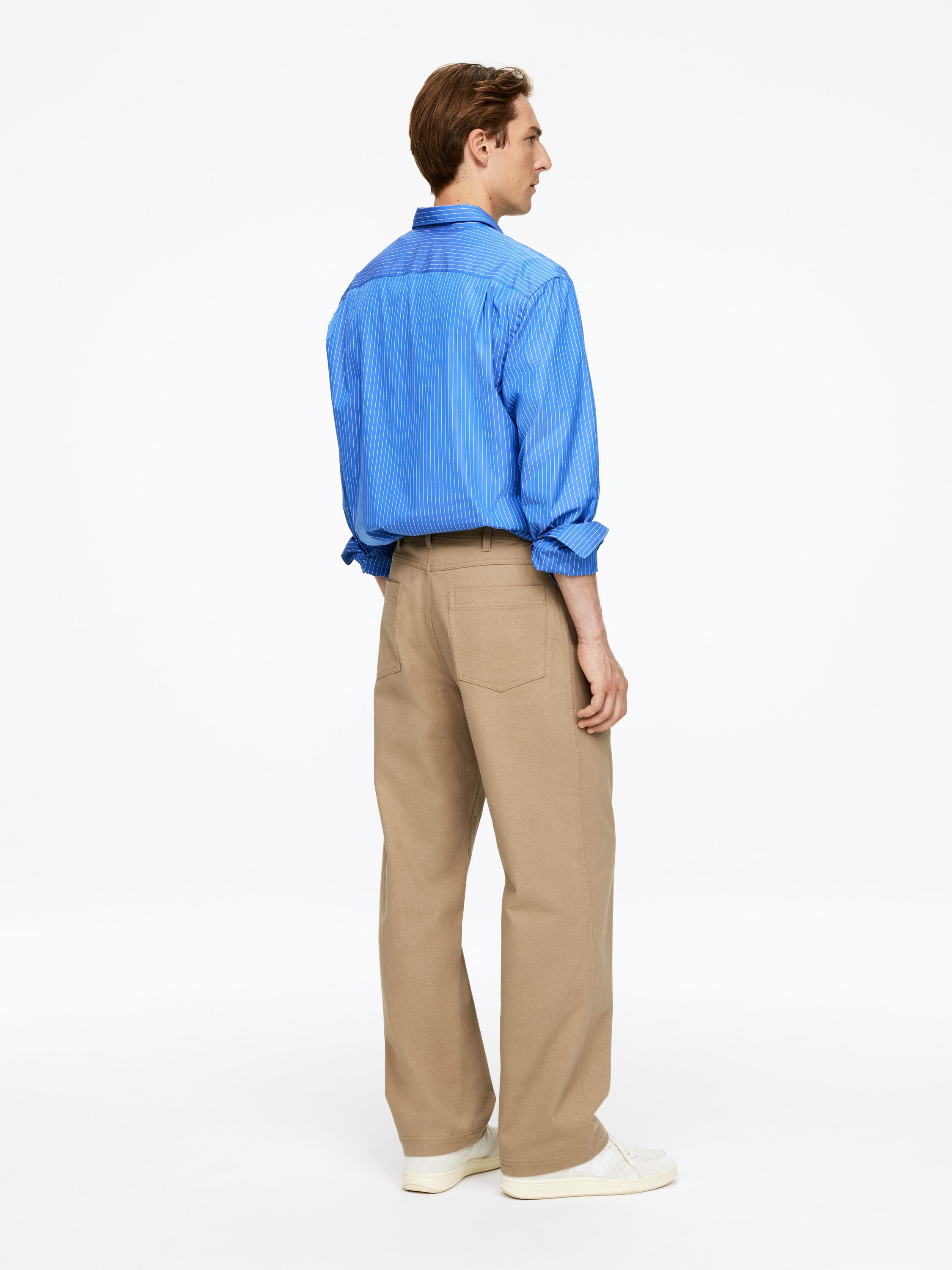 Loose-Fit Workwear Trousers - Beige - Loose fit - Men - StillMedia/Lookbook - 4