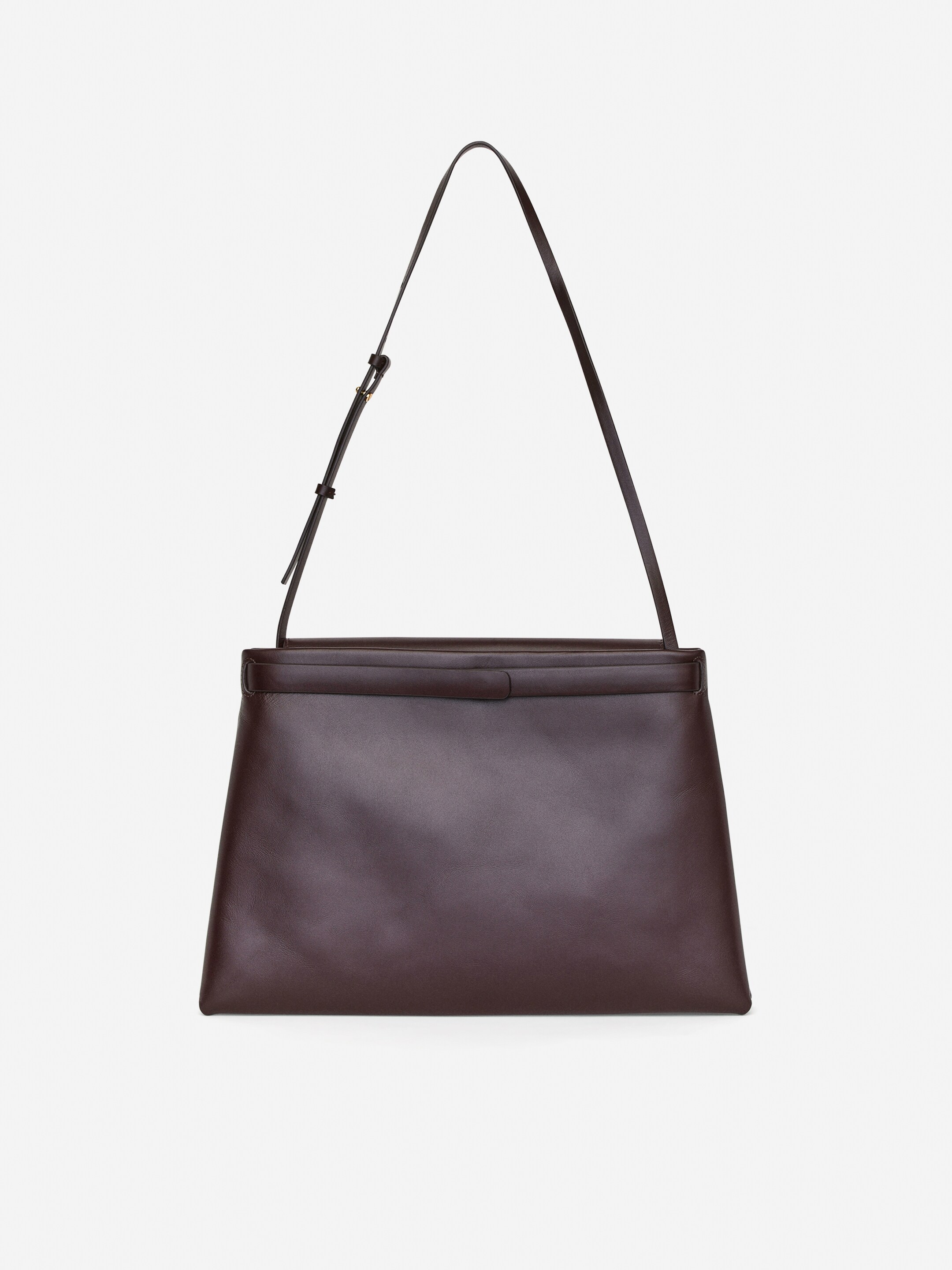 Agrandir l'image: Sac à bandoulière en cuir - Rouge foncé - FEMME | H&M FR 4