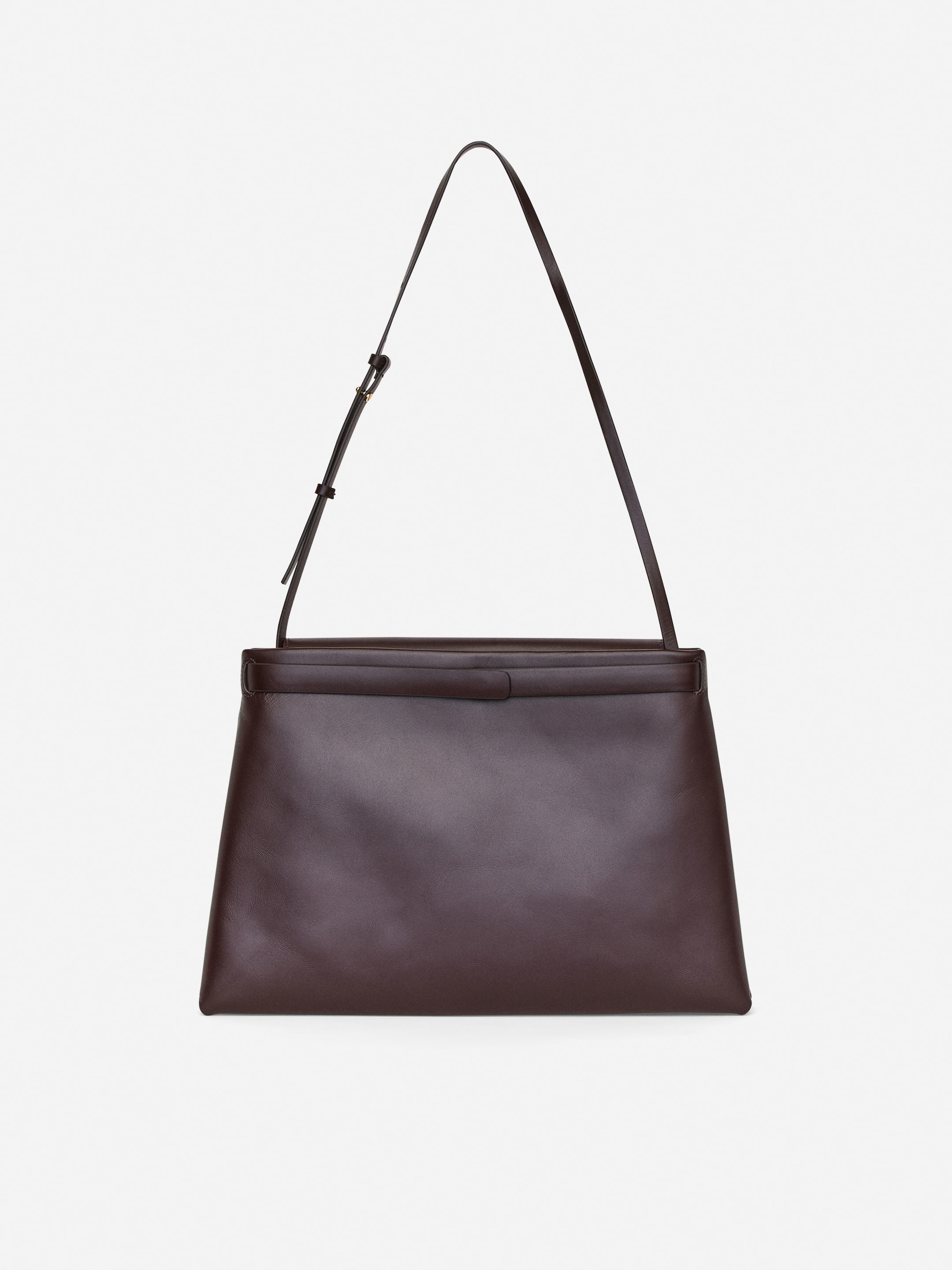 Grösseres Bild ansehen: Schultertasche aus Leder - Dunkelrot - DAMEN | H&M CH 2