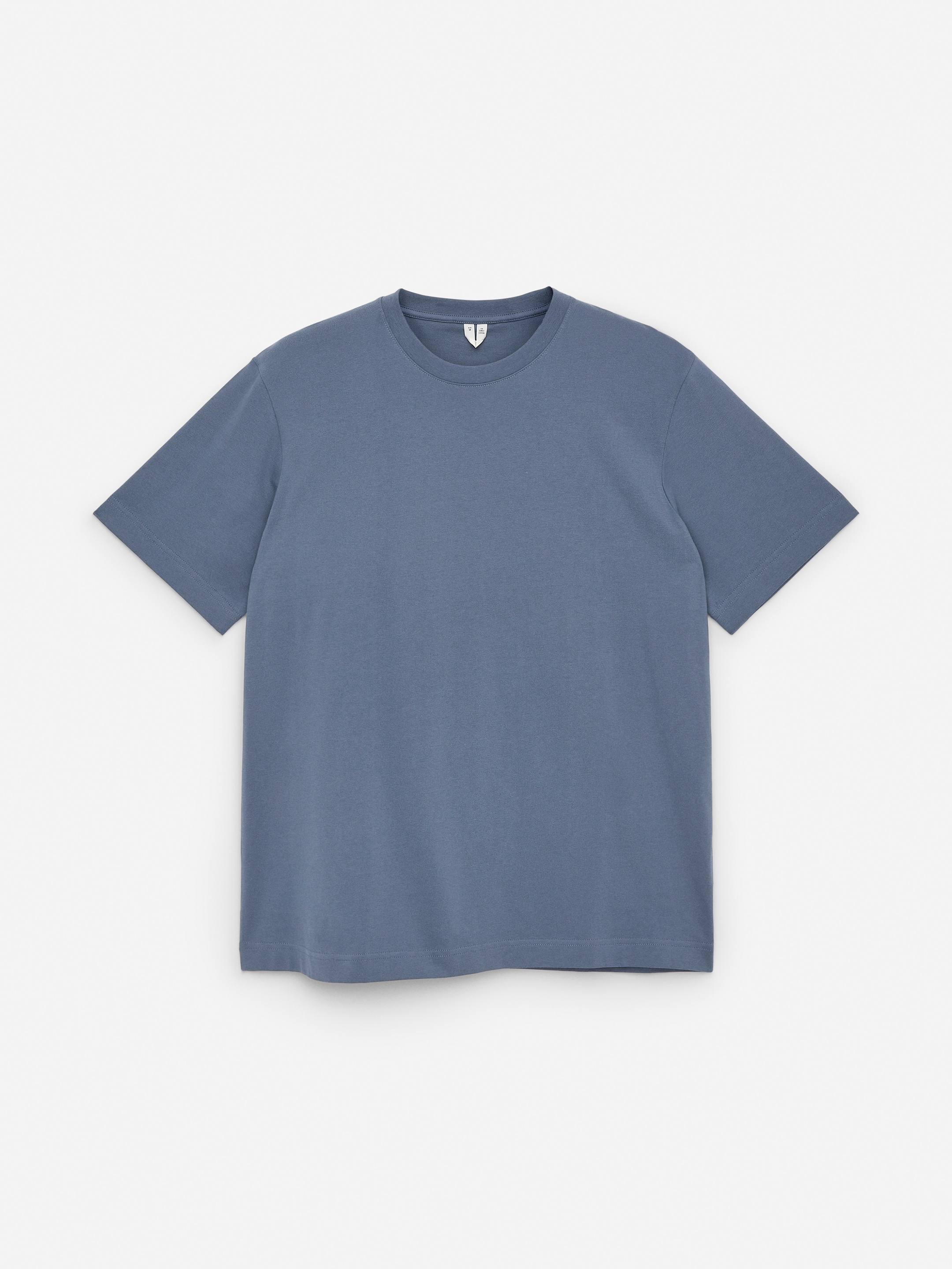 220 GSM Relaxed T-Shirt-Blue-14981