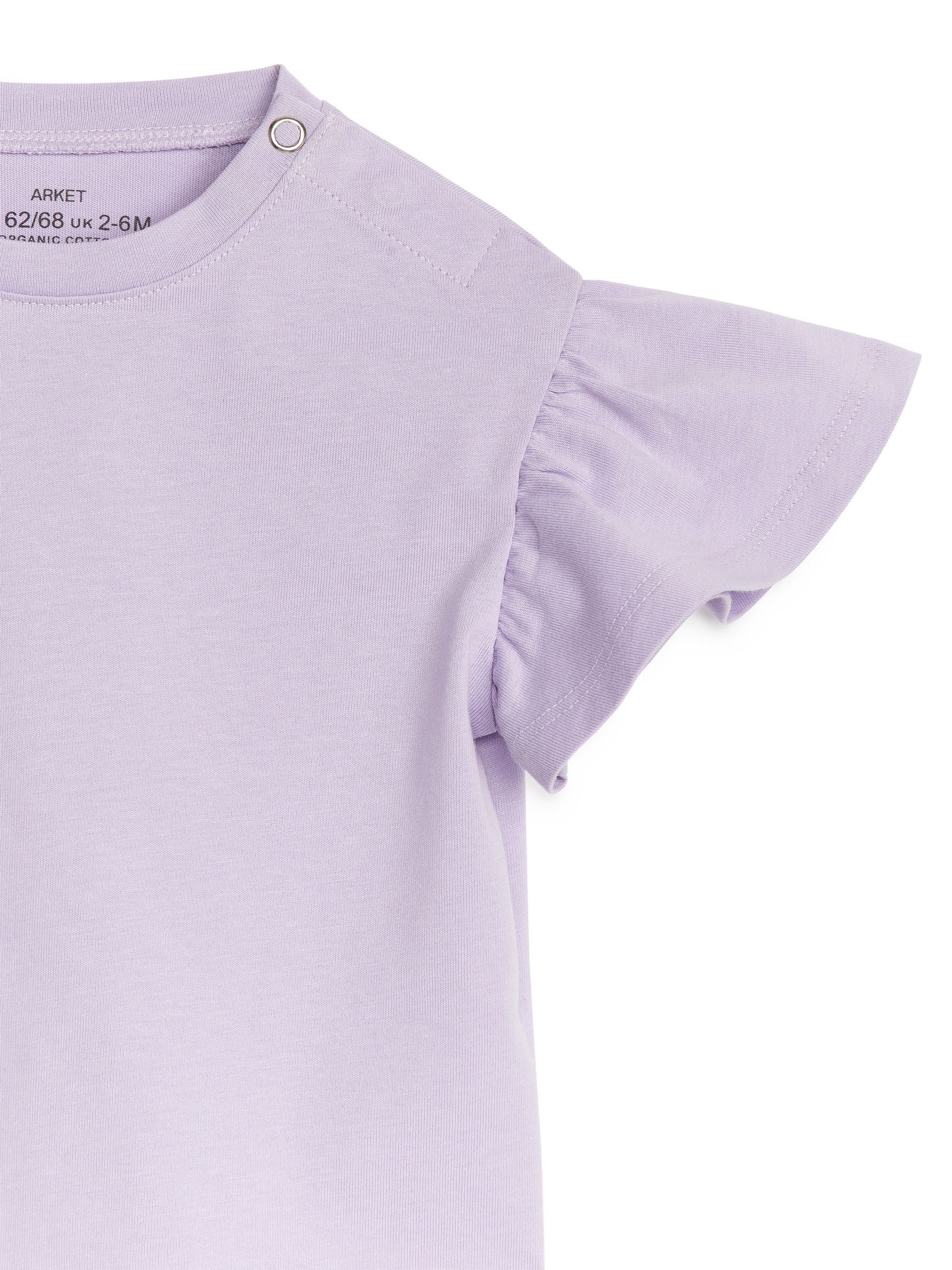 Frill T-Shirt - Lilac - Regular fit - Children - StillMedia/DescriptiveDetail - 1