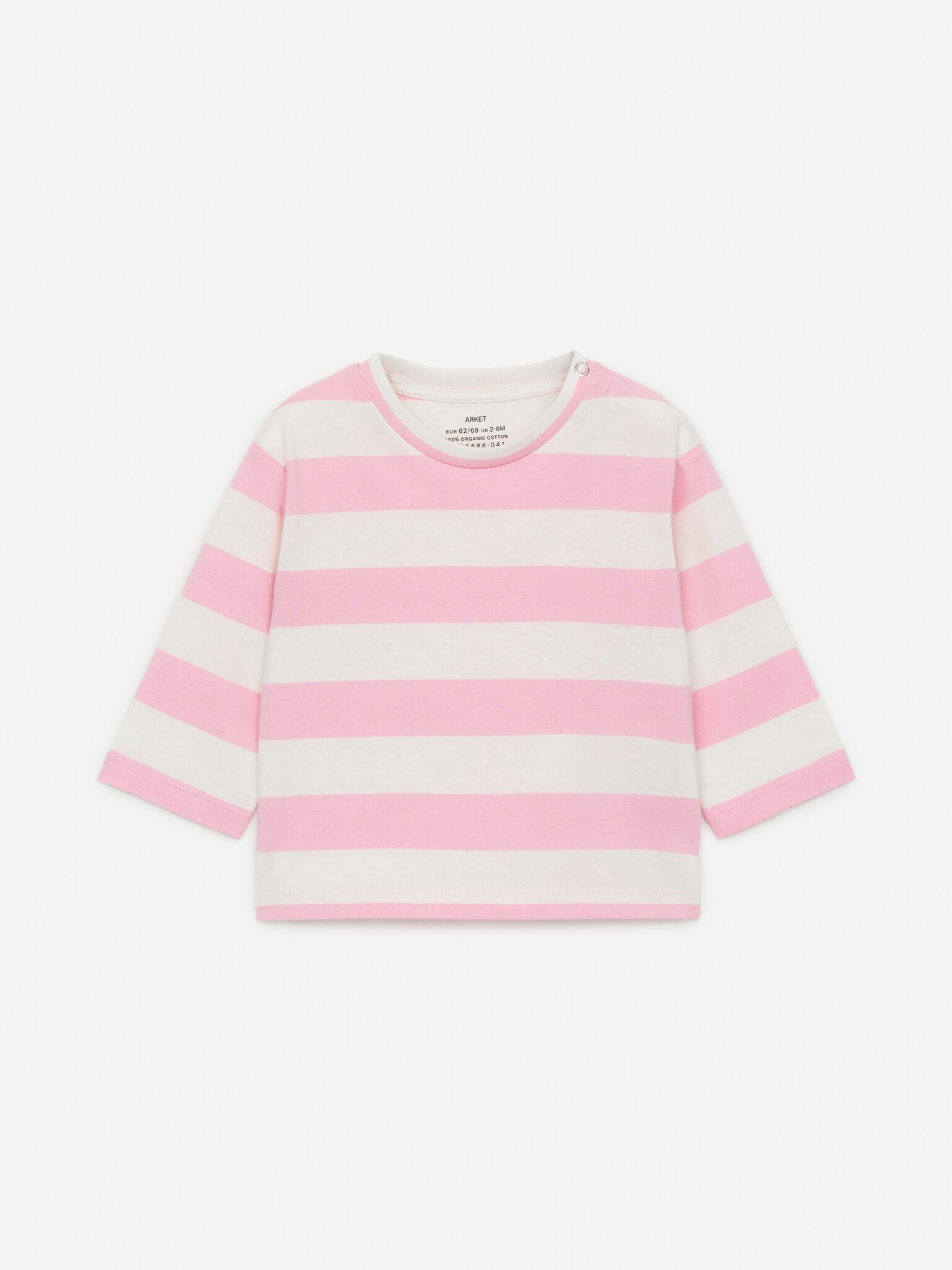 Långärmad topp - Rosa/vit/Lila/röd/Grön/blå/Klarblå/off-white