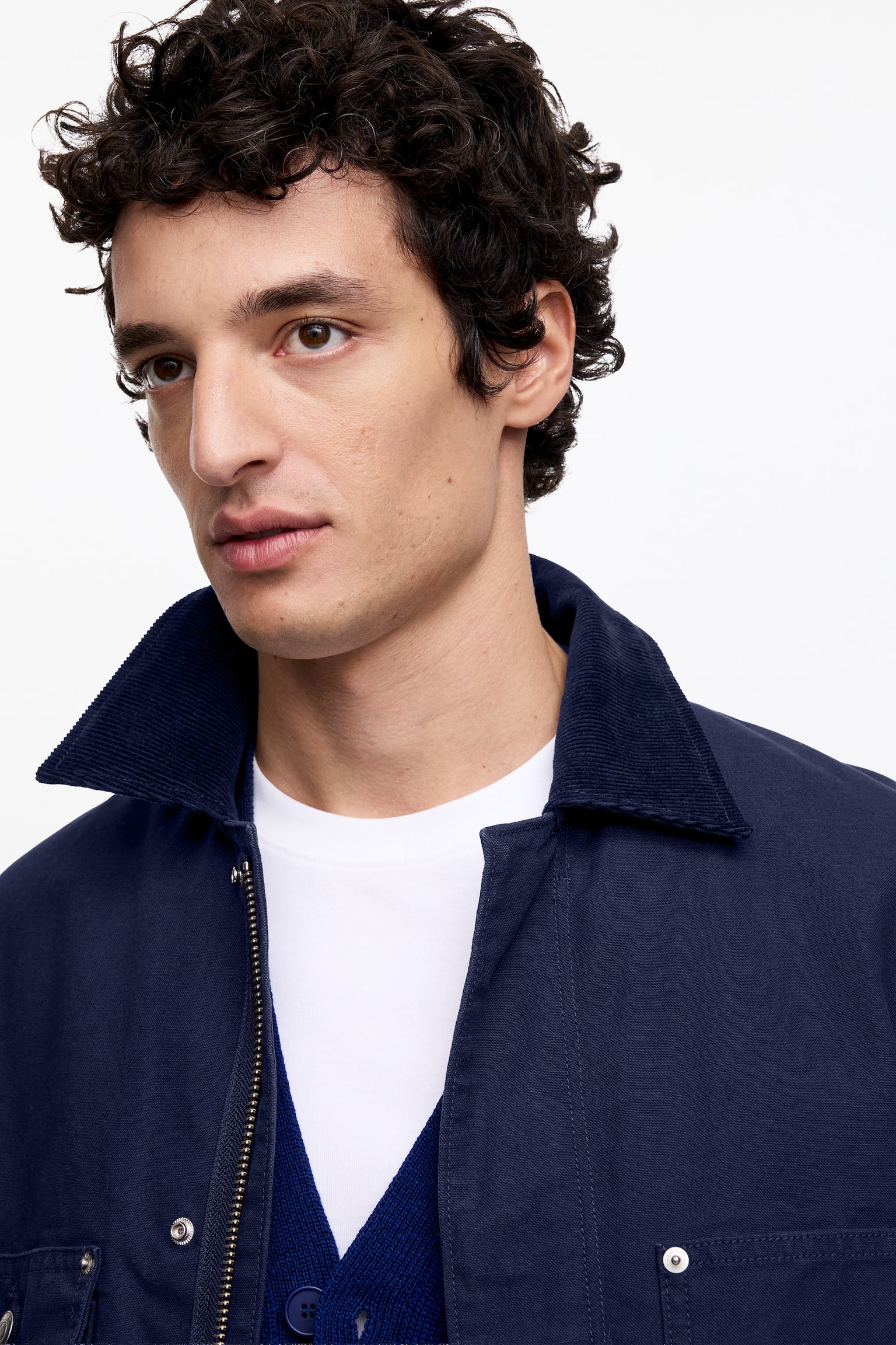 Workwear-jacka - Mörkblå - 4