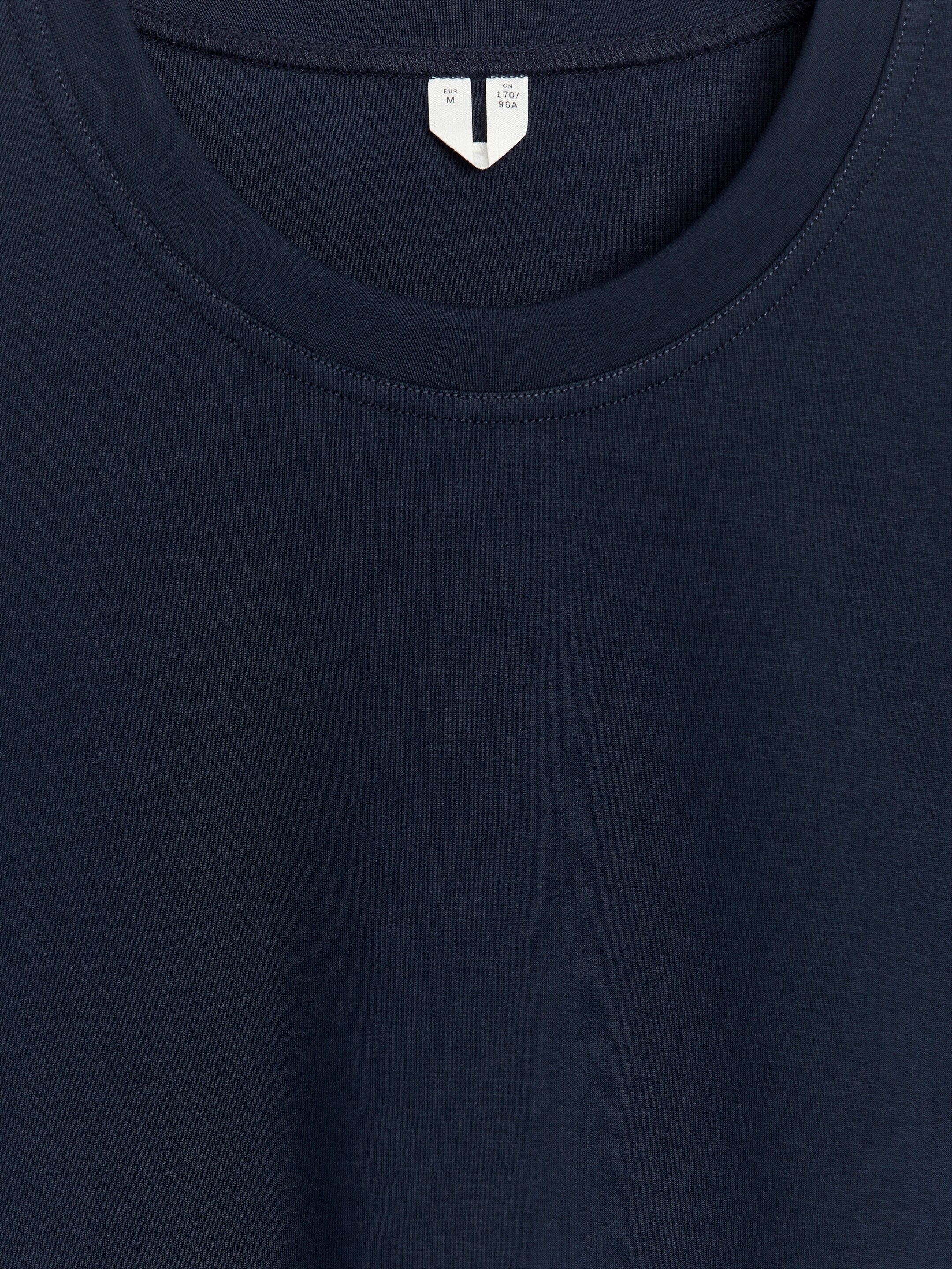 Προβολή μεγαλύτερης εικόνας: PEARL Βαμβακερό T-Shirt Βαρέως Τύπου - Σκούρο Μπλε - Ladies | H&M GR 2