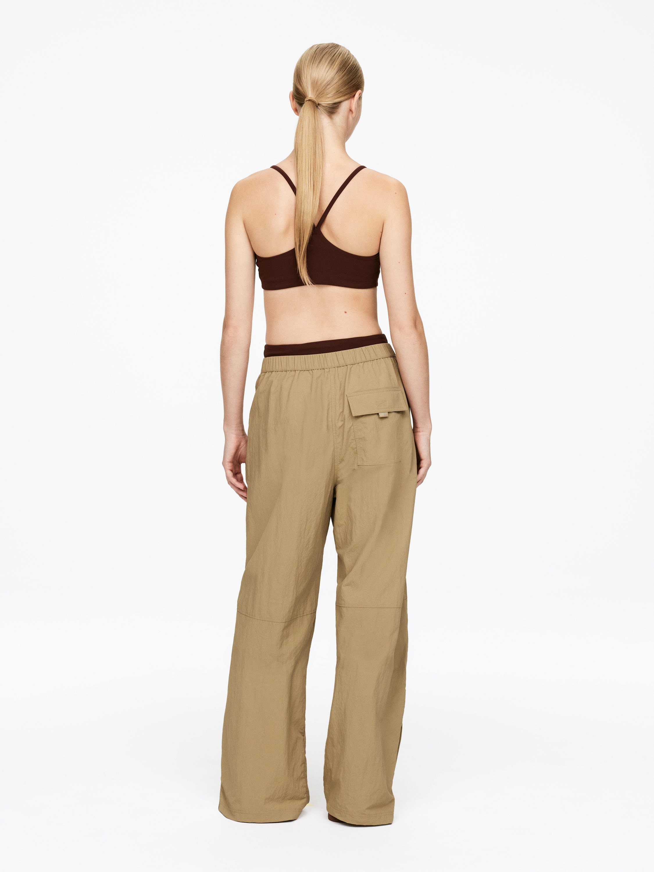 Belted Trousers - Beige - Oversized - Women - StillMedia/Lookbook - 7