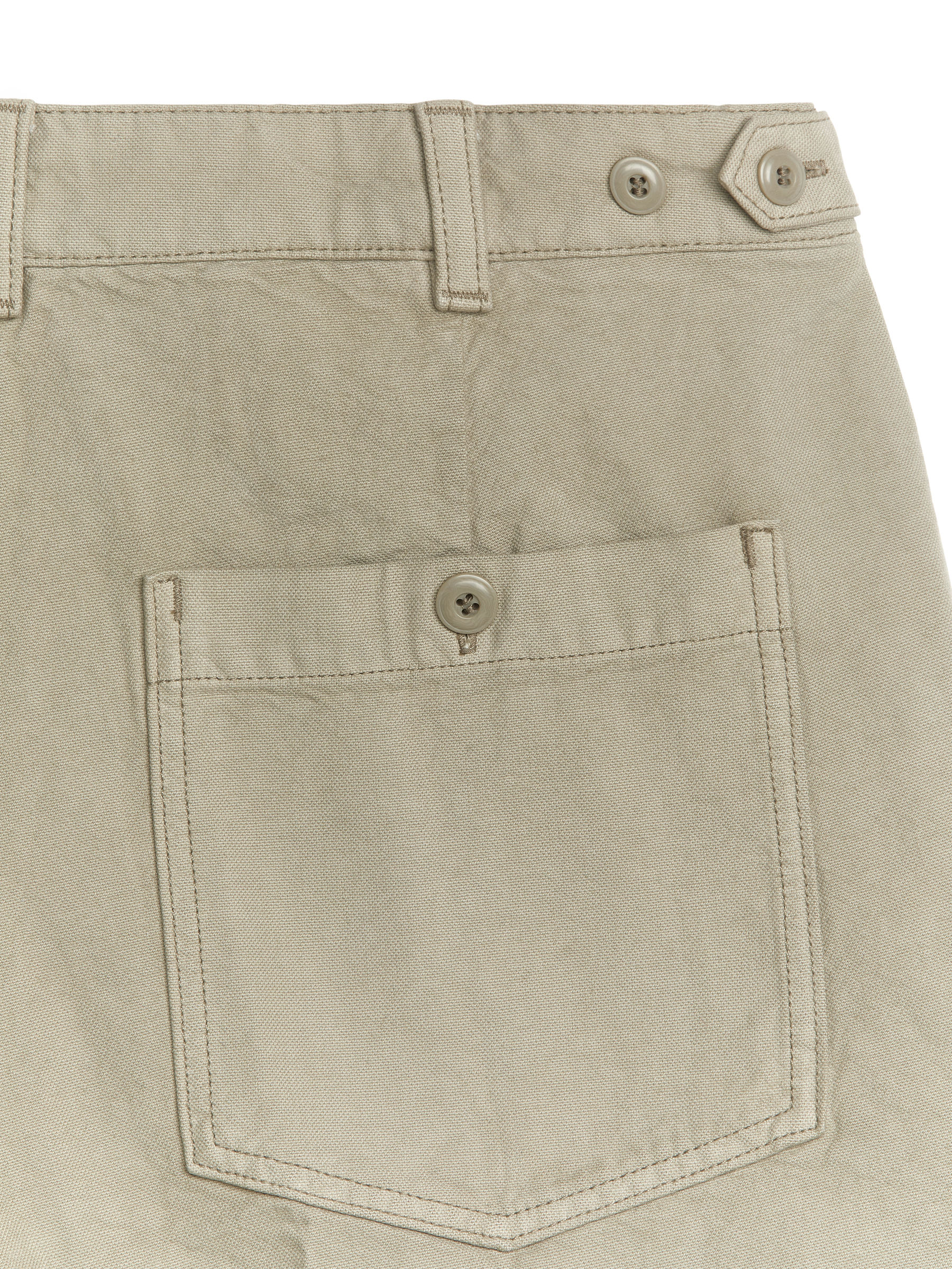 CottonCanvasUtilityTrousers - Taupe - Loose Fit - Men - StillMedia/DescriptiveDetail - 2
