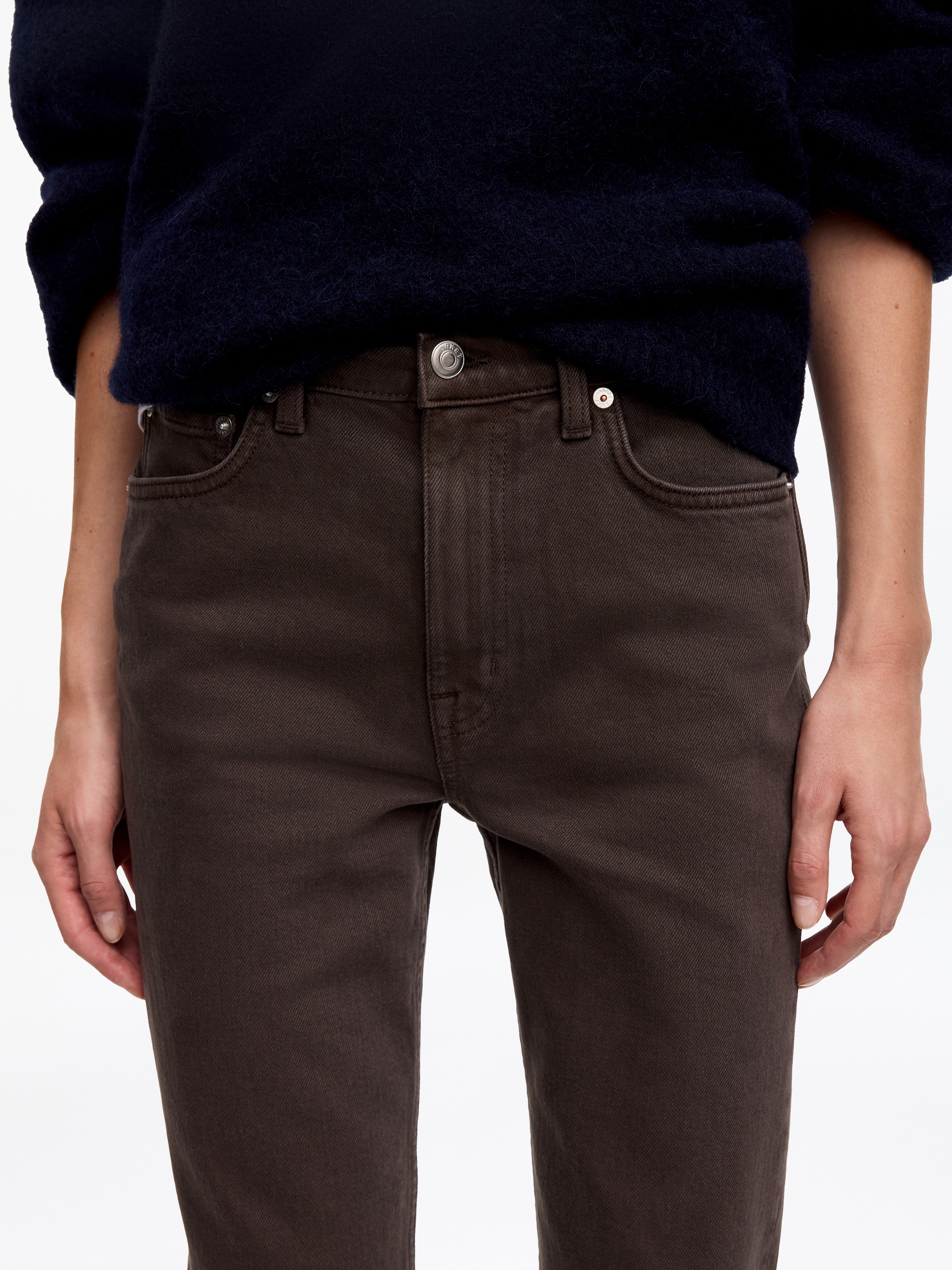 JADE CROPPED Slim Jeans - Brown - Slim fit - Women - StillMedia/Lookbook - 4