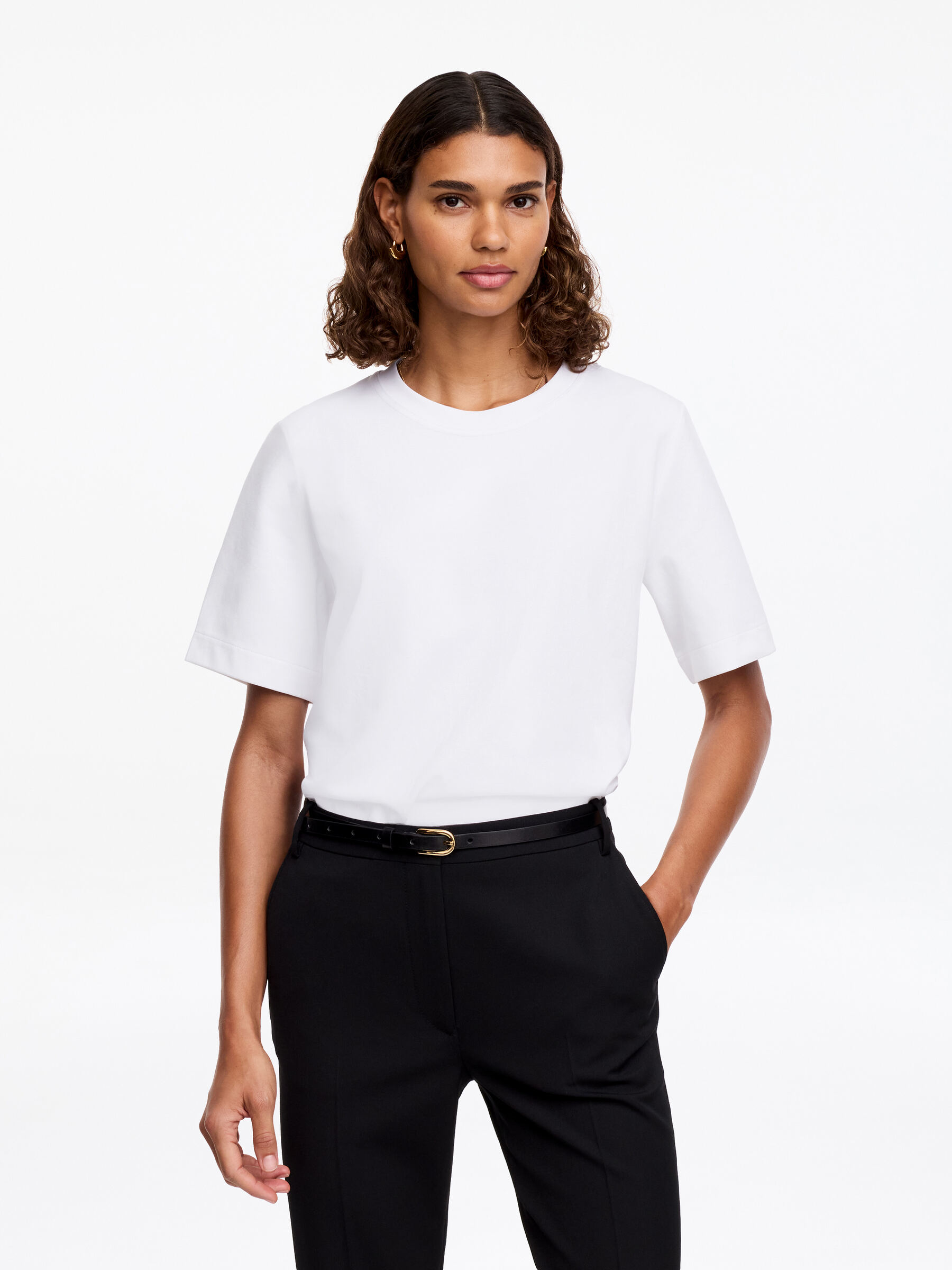 Signature Constructed T-Shirt-#FFFFFF-4931