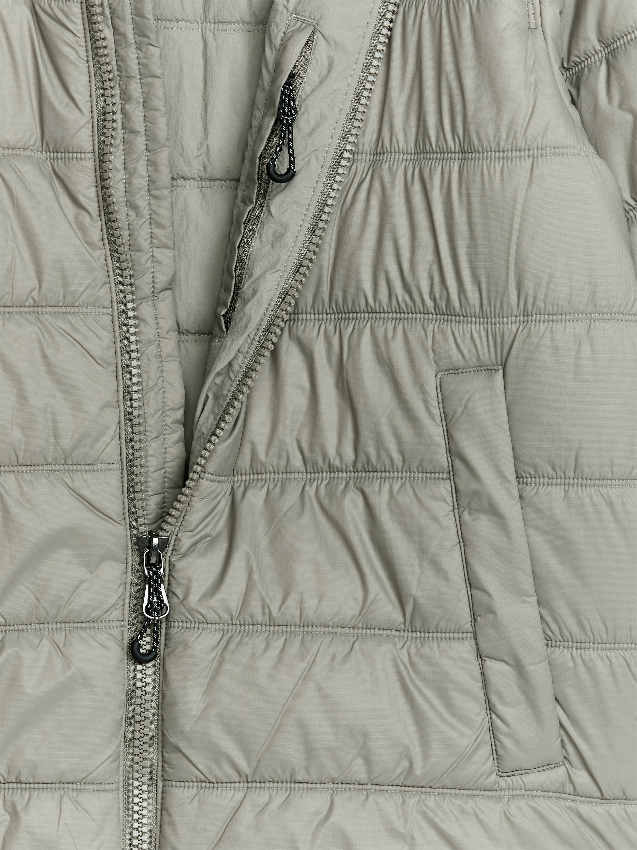Quiltad linerjacka - Ljusbeige - Regular fit - Men - StillMedia/DescriptiveDetail - 2