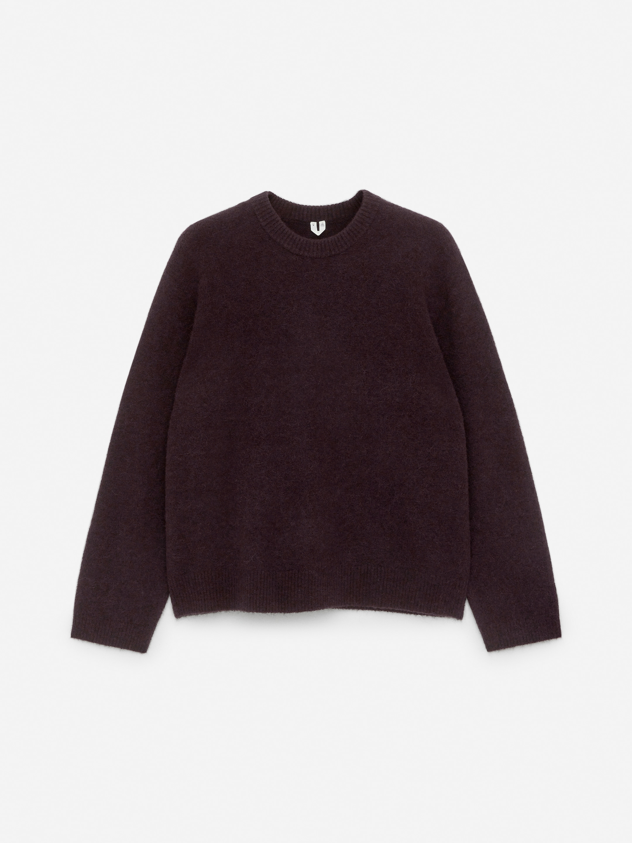Alpaca-Wool Blend Jumper - Burgundy - Regular fit - Men - StillMedia/DescriptiveStillLife - 2