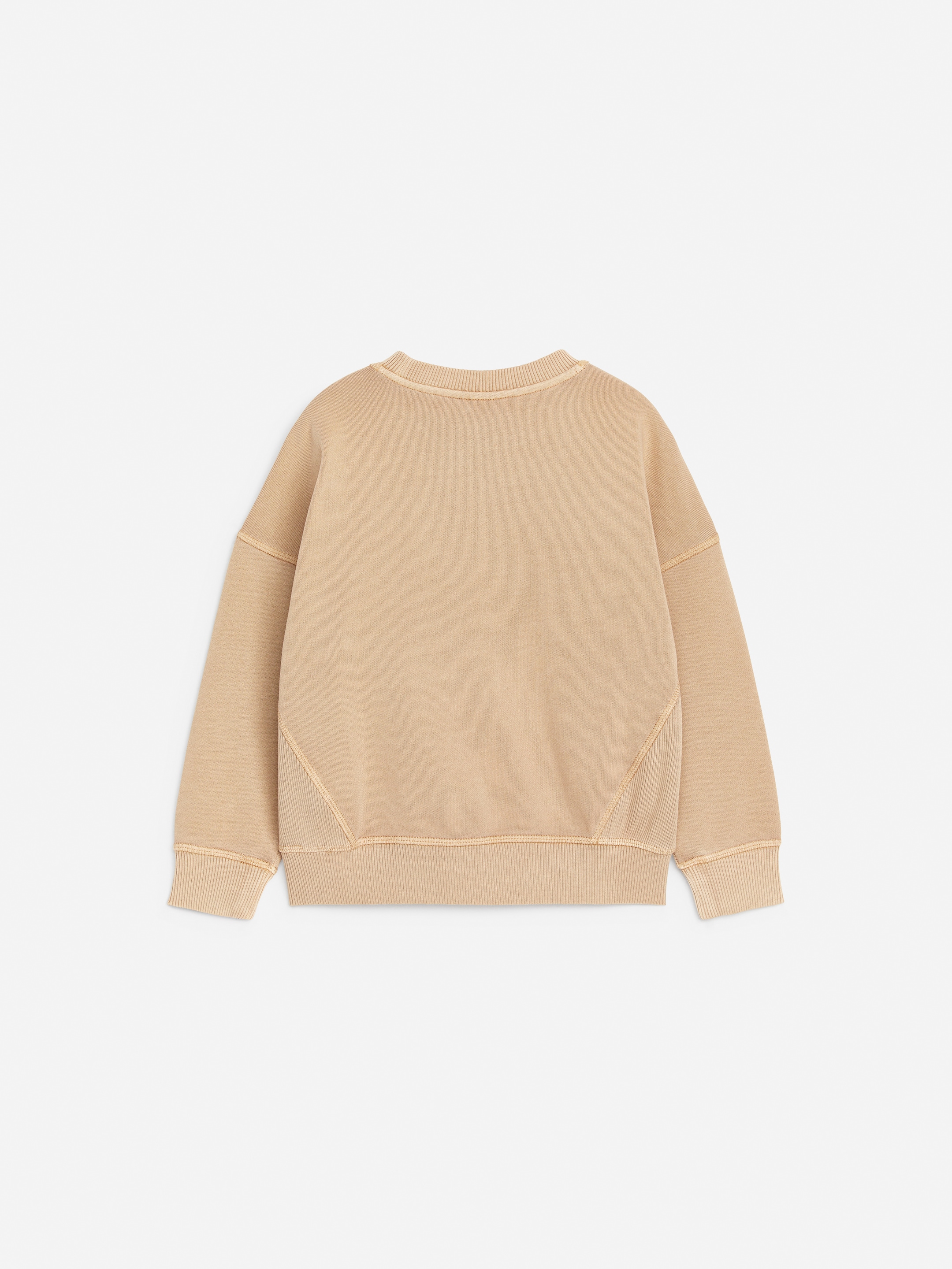 View larger image: Relaxed Cotton Sweatshirt - Beige - Kids | H&M GB 2