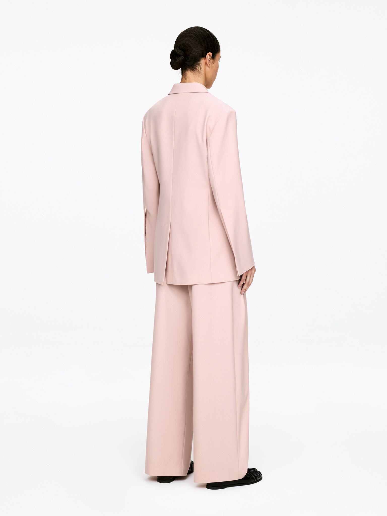 Blazer de botonadura única - Salmón - 6