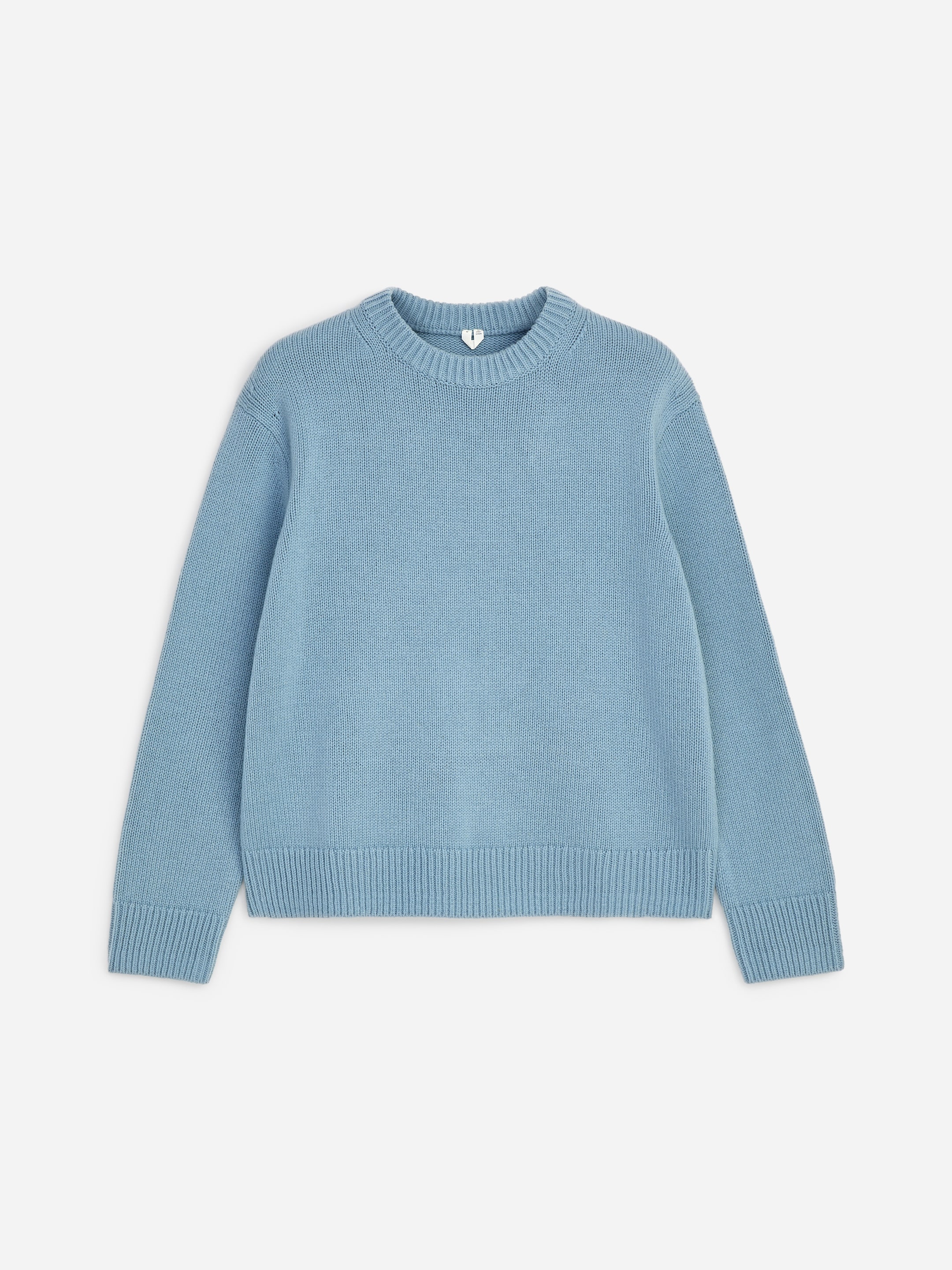 Maglione in lana pesante - Blu - Relaxed fit - Men - StillMedia/DescriptiveStillLife - 1