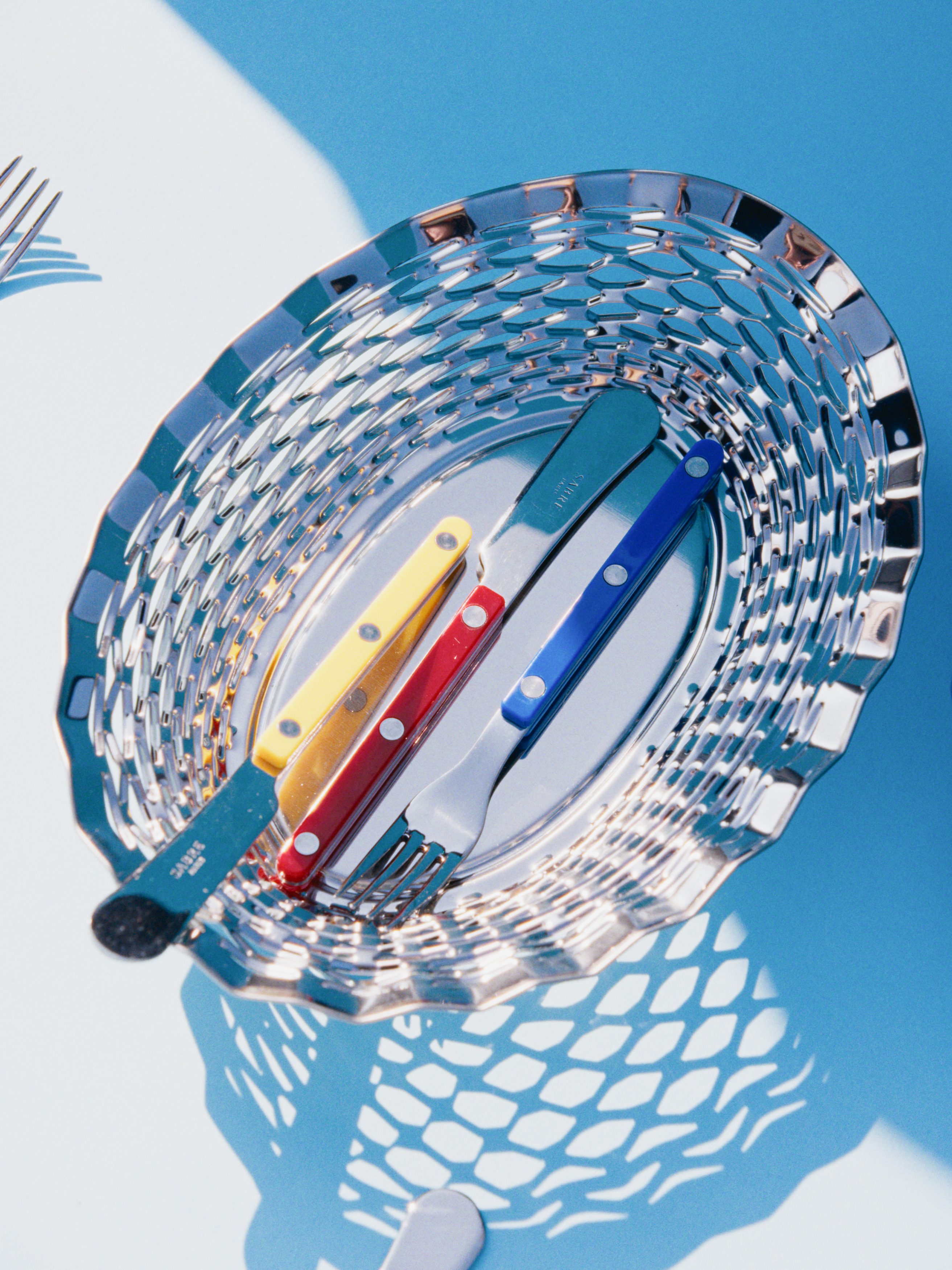 Sabre Paris Small Fork - Bright Blue - Homeware - StillMedia/Environmental - 1