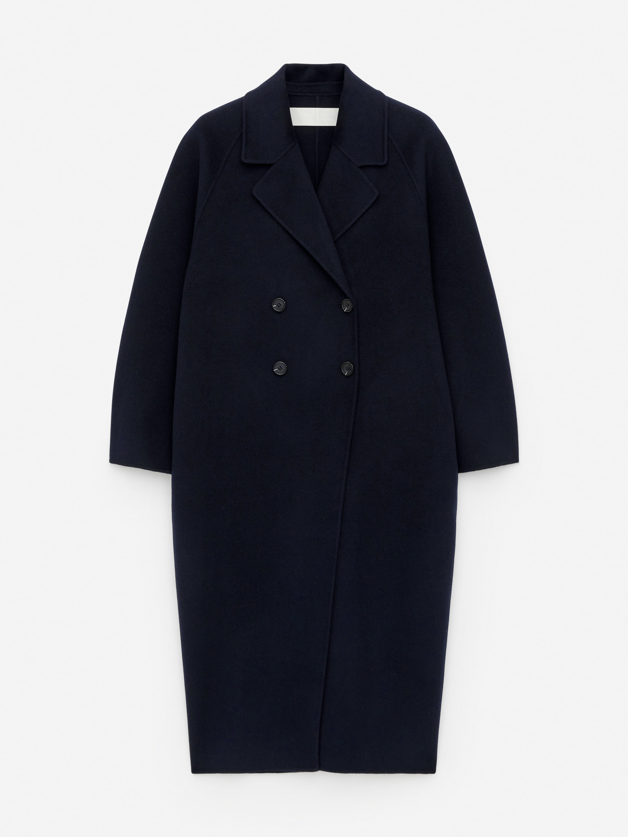 Nagyobb kép megtekintése: Oversized gyapjúkeverék kabát - Sötétkék - NŐI | H&M HU 1