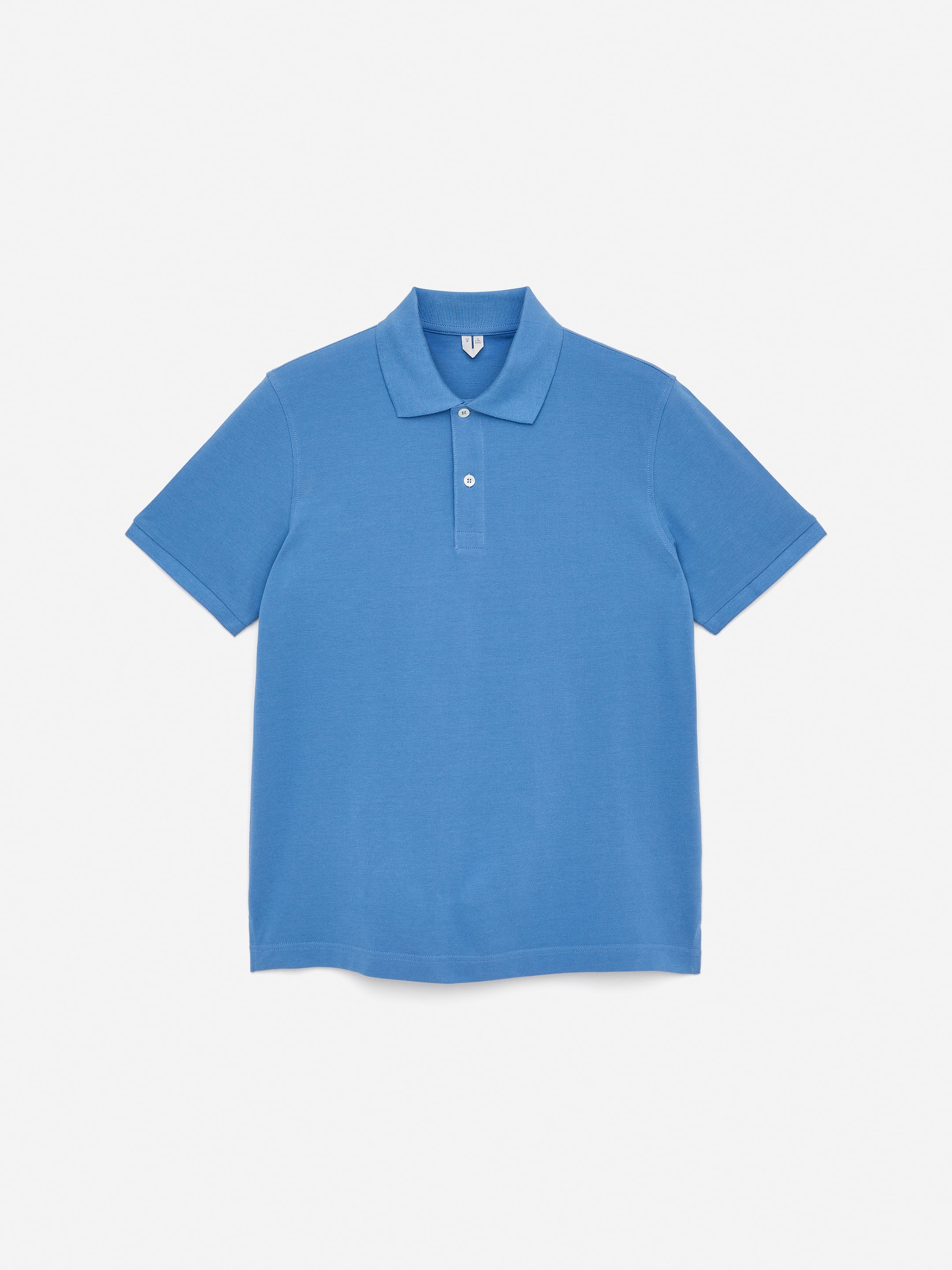 Piqué Polo Shirt - Bright Blue - Regular fit - Men - StillMedia/DescriptiveStillLife - 2