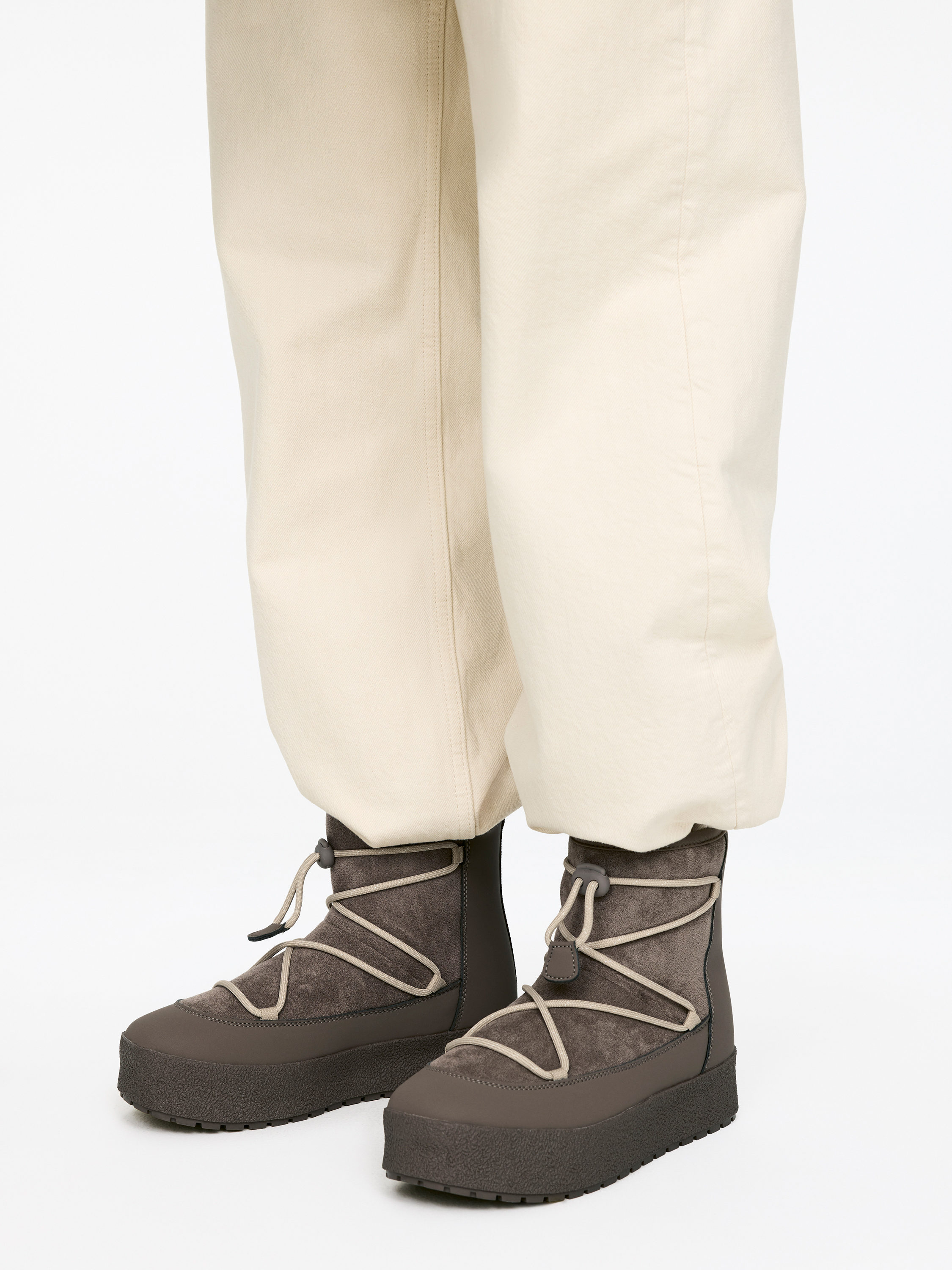 Tretorn Aspa Hybrid Low Boots-#987E60-17192