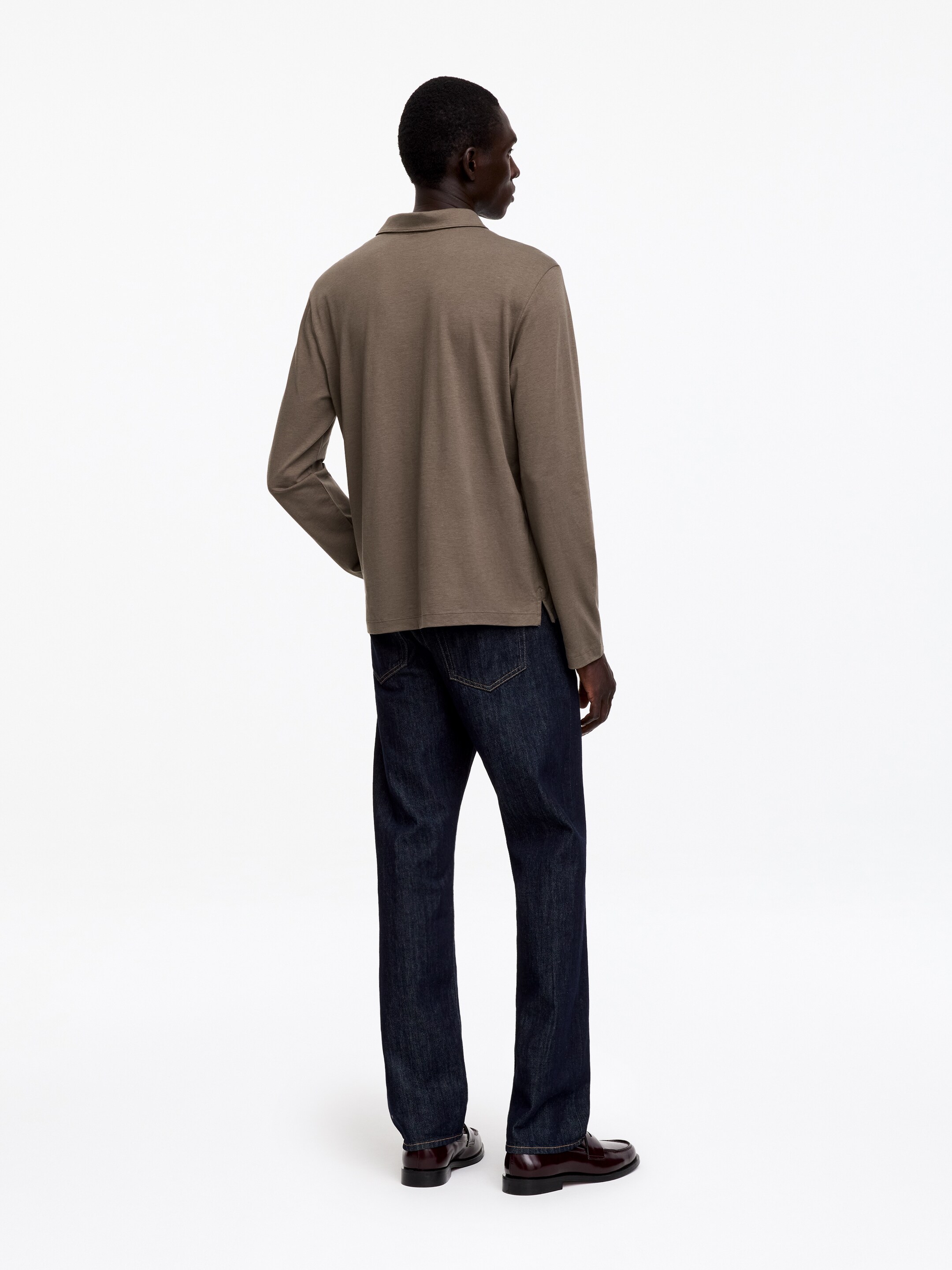 Leichtes Poloshirt - Braun - Regular Fit - men - StillMedia/Lookbook - 3