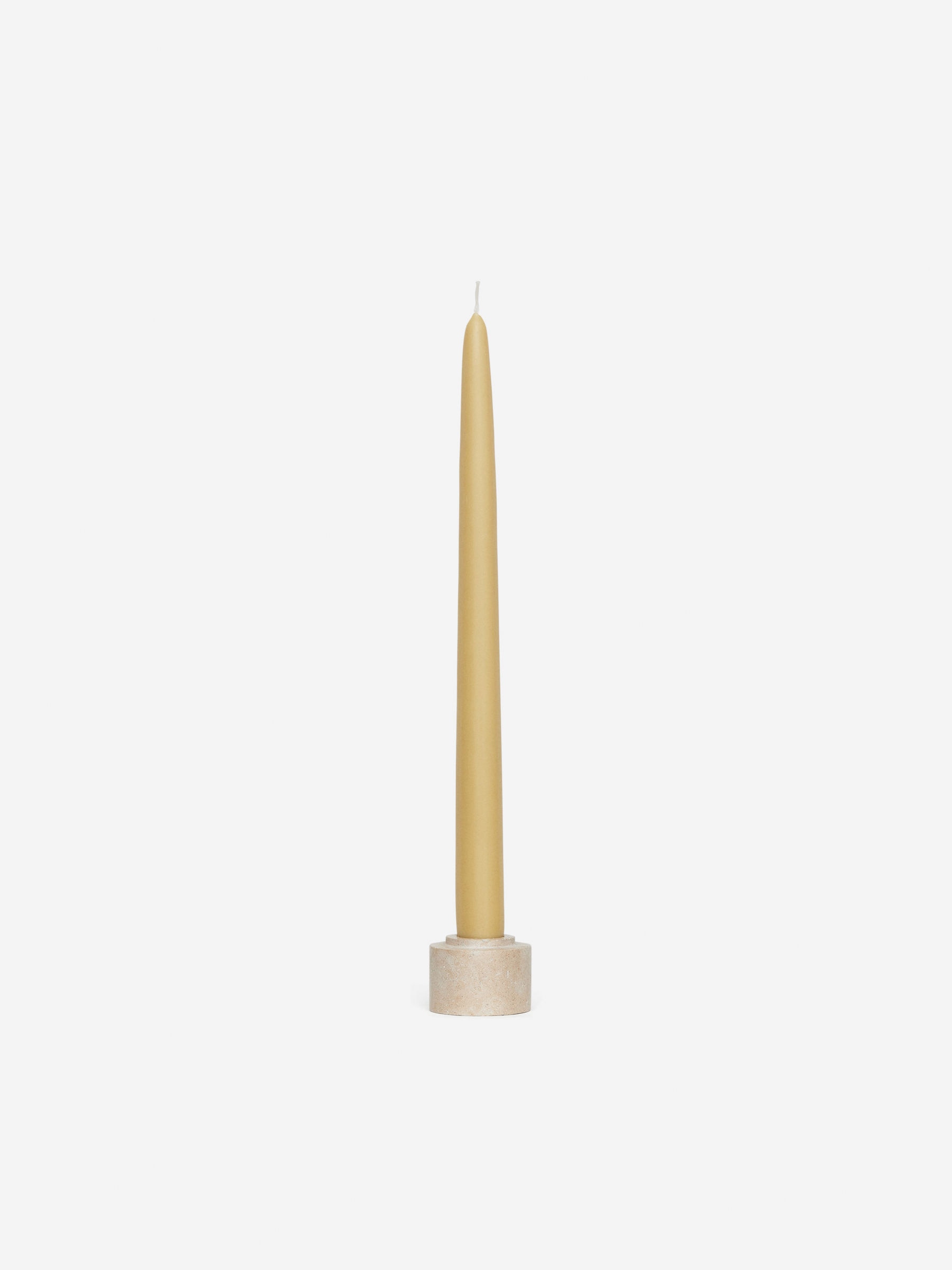 Tapered Candles Set of 2 - Pale Yellow - Homeware - StillMedia/DescriptiveStillLife - 1