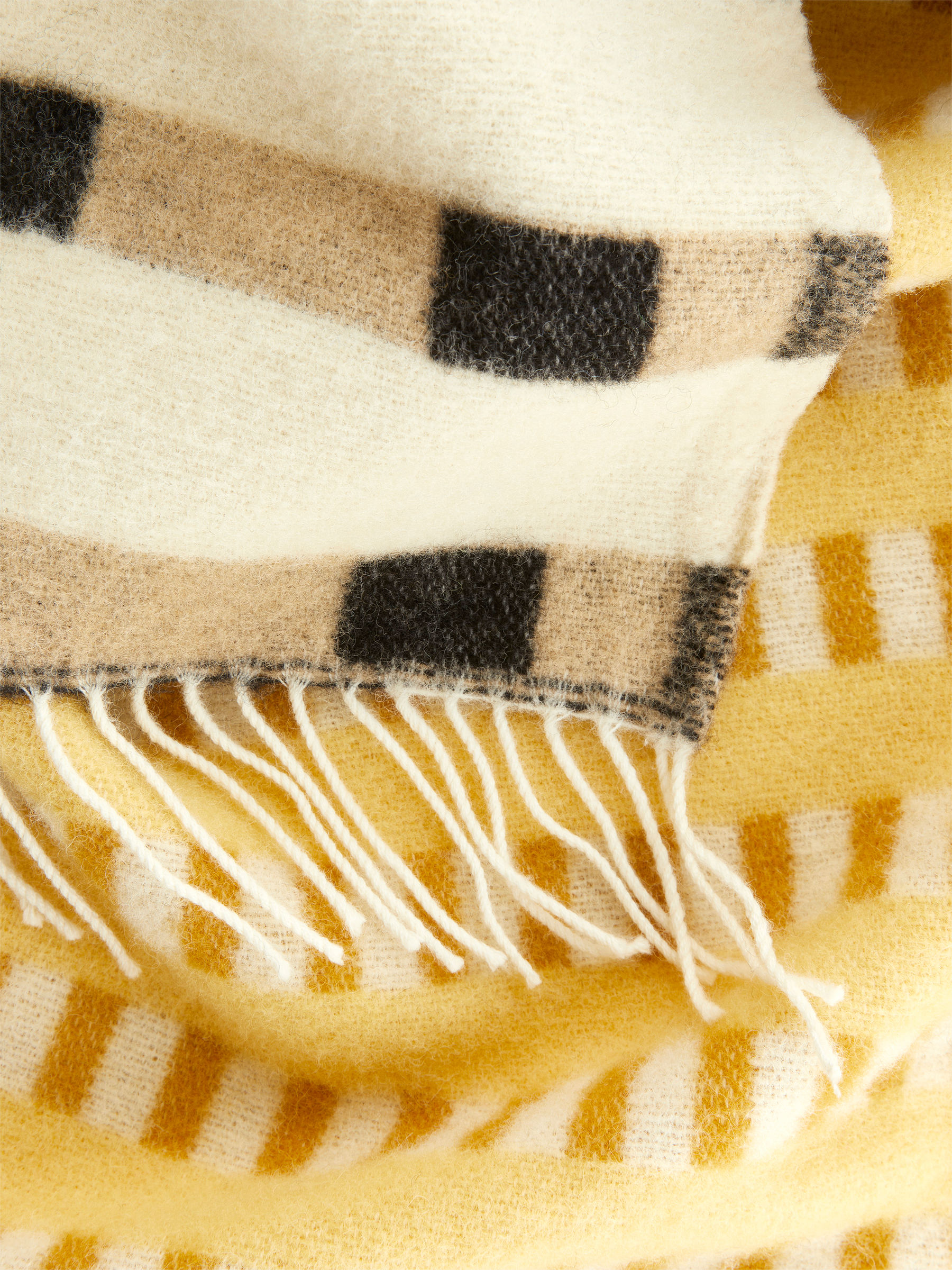 Wolldecke von Klippan - Gelb/Beige - Haushaltswaren - StillMedia/DescriptiveDetail - 3