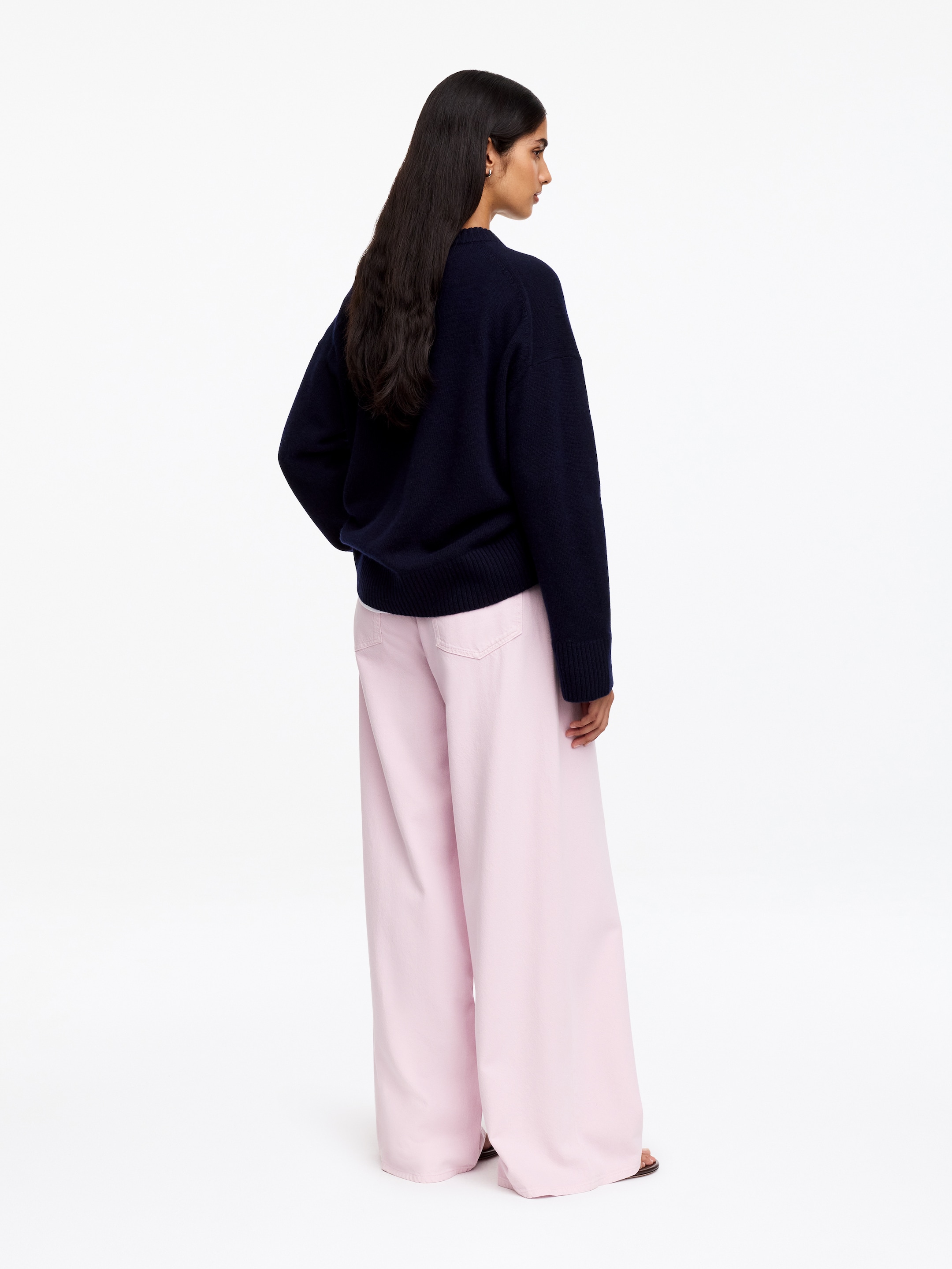 Vaqueros anchos - Rosa - Corte estándar - Women - StillMedia/Lookbook - 3