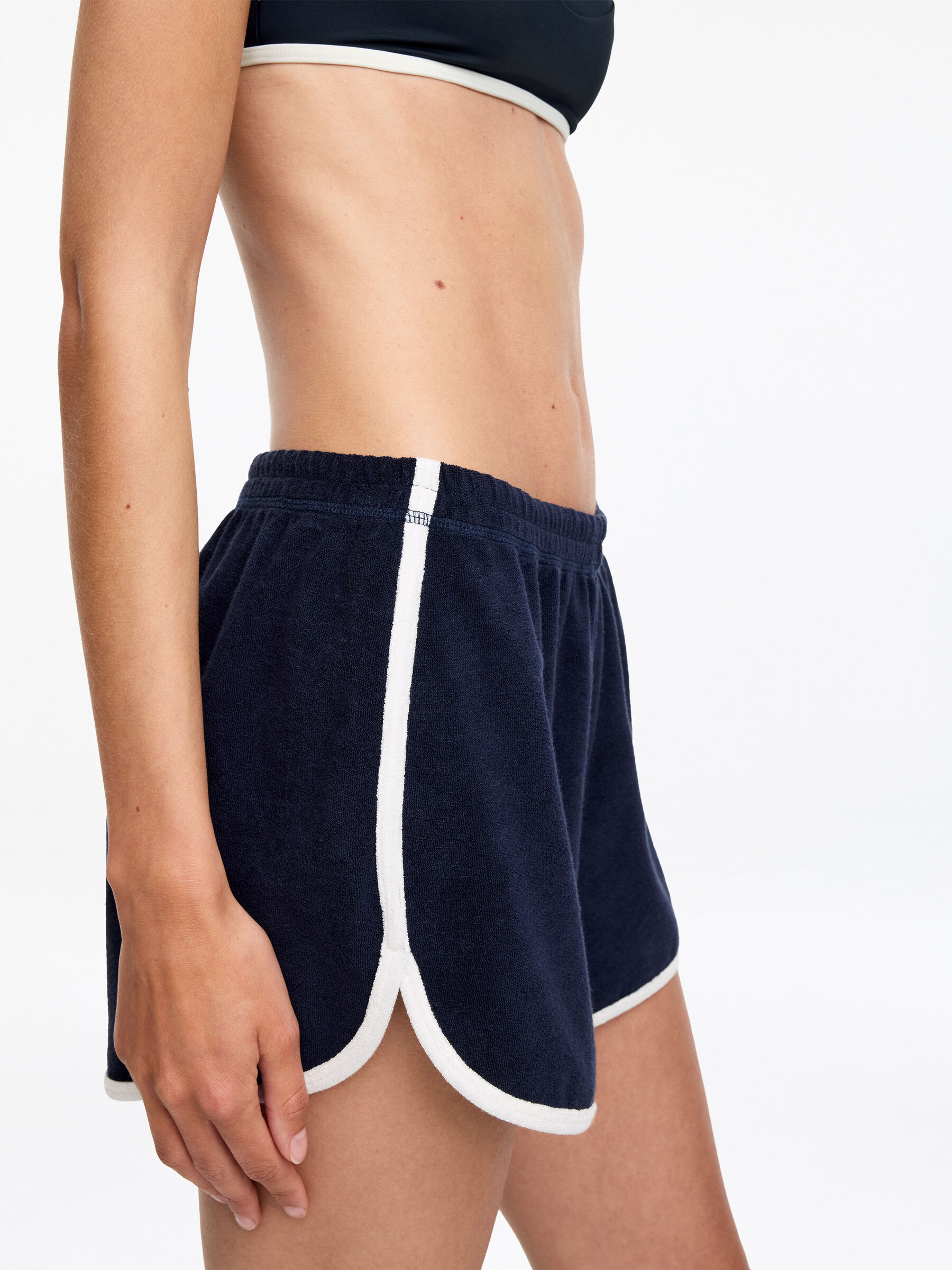 Frotteeshorts - Navy - Regular Fit - Women - StillMedia/Lookbook - 2