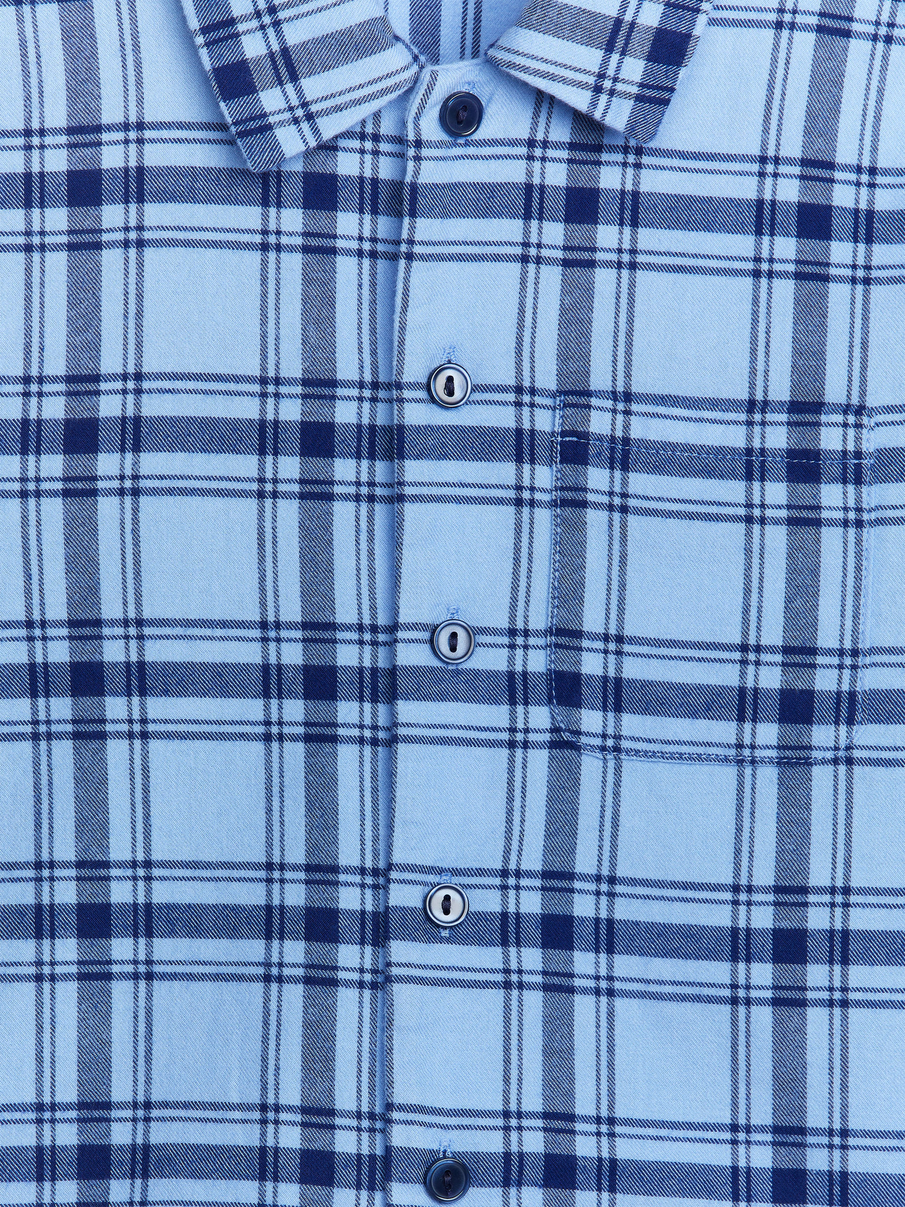 Flanellpyjama - Blau - Kinder - StillMedia/DescriptiveDetail - 1