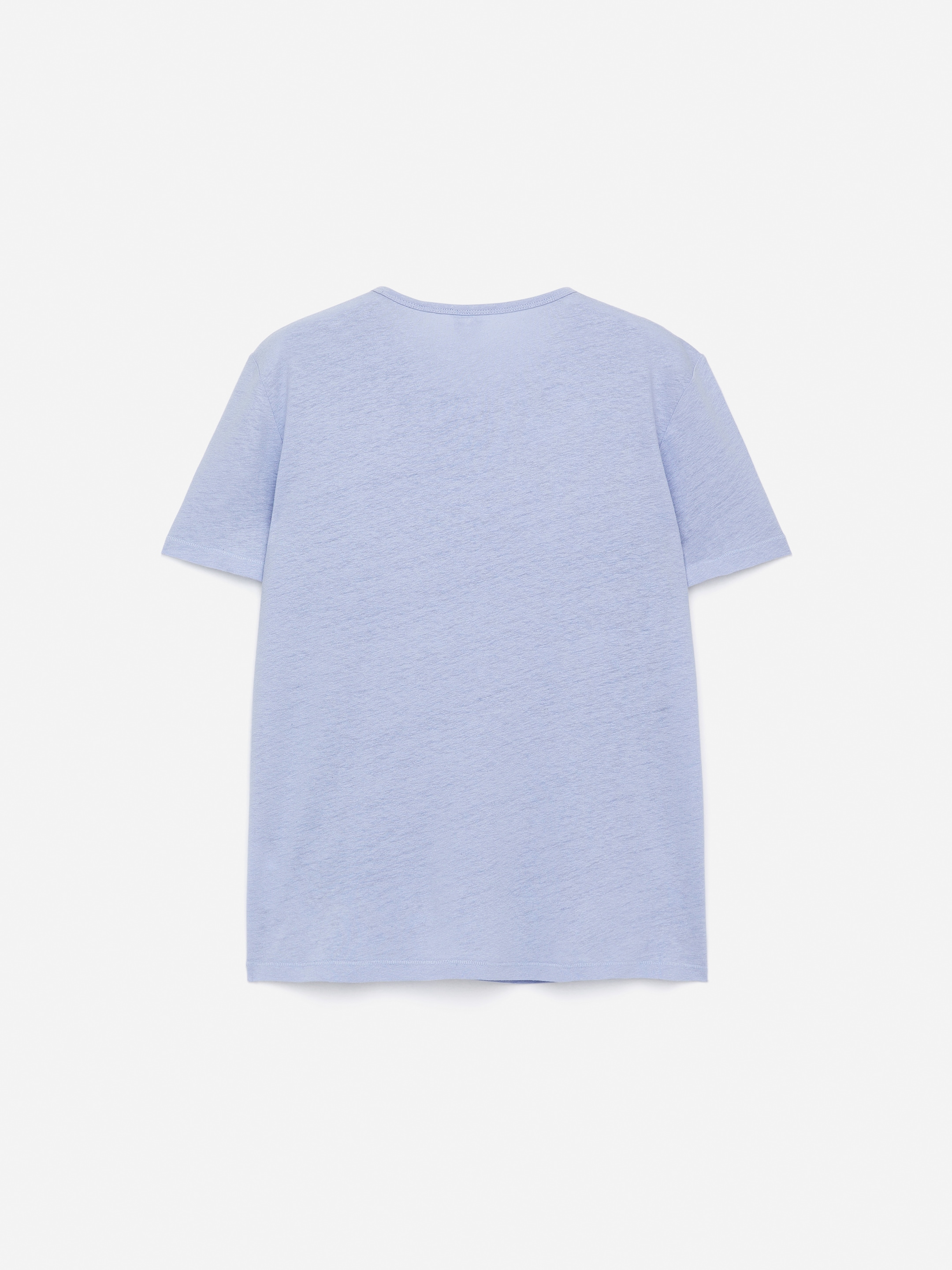 Grösseres Bild ansehen: T-Shirt aus Leinenmischung - Hellblau - DAMEN | H&M CH 6