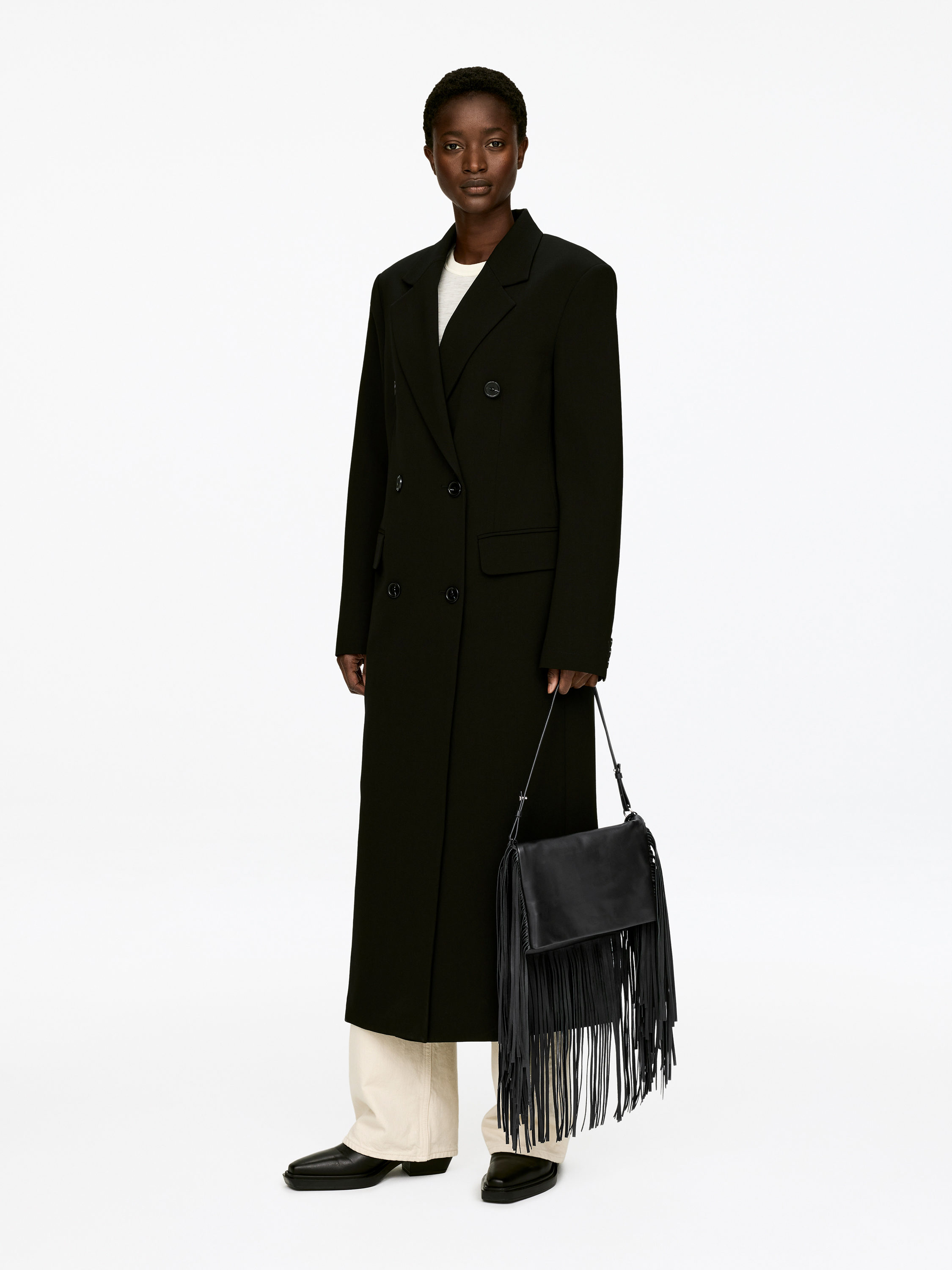 Tasche mit Fransen - Schwarz - Women - StillMedia/Lookbook - 4