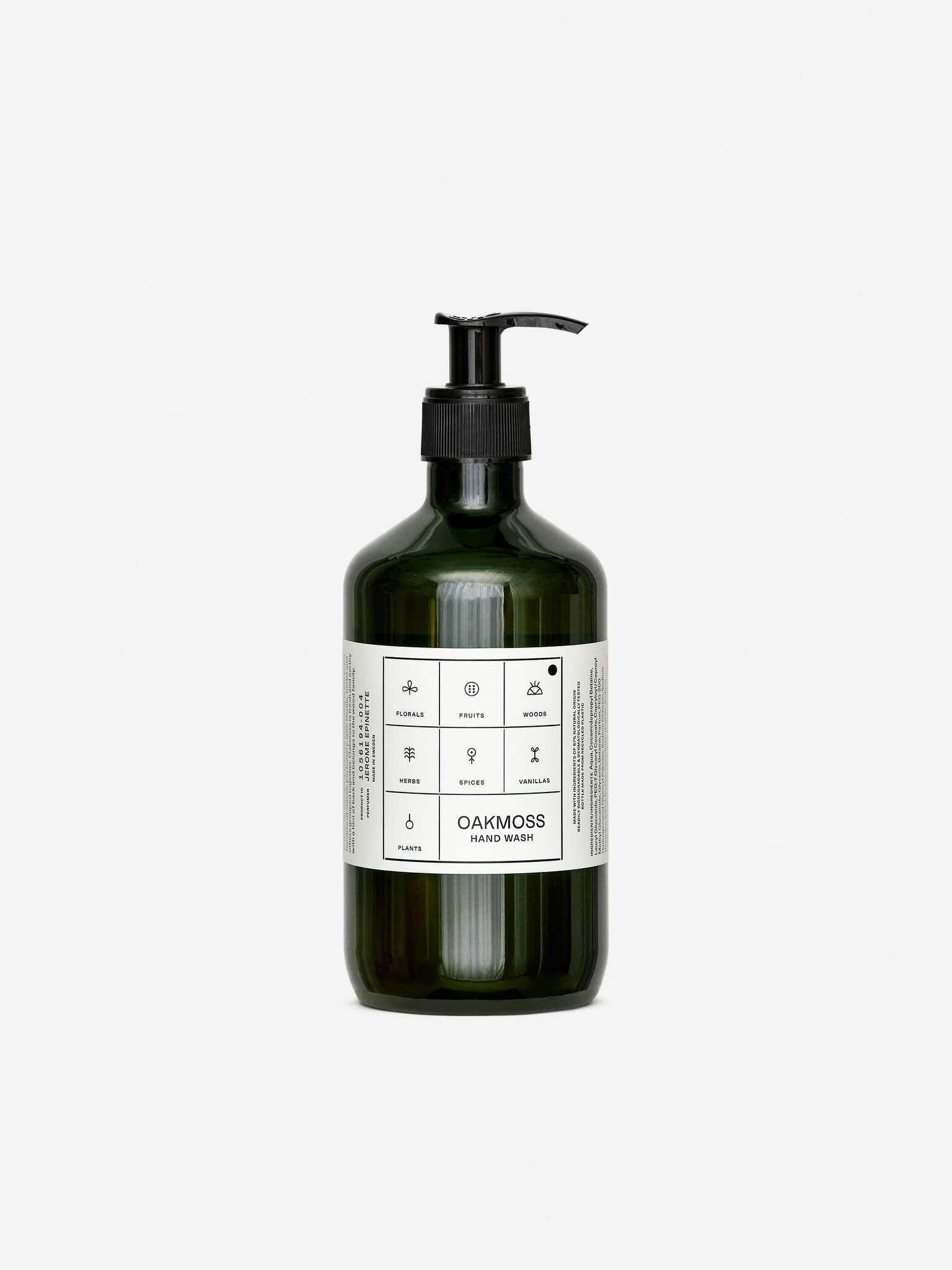 Savon pour les mains 500 ml - Mousse de chêne/Géranium/Verveine