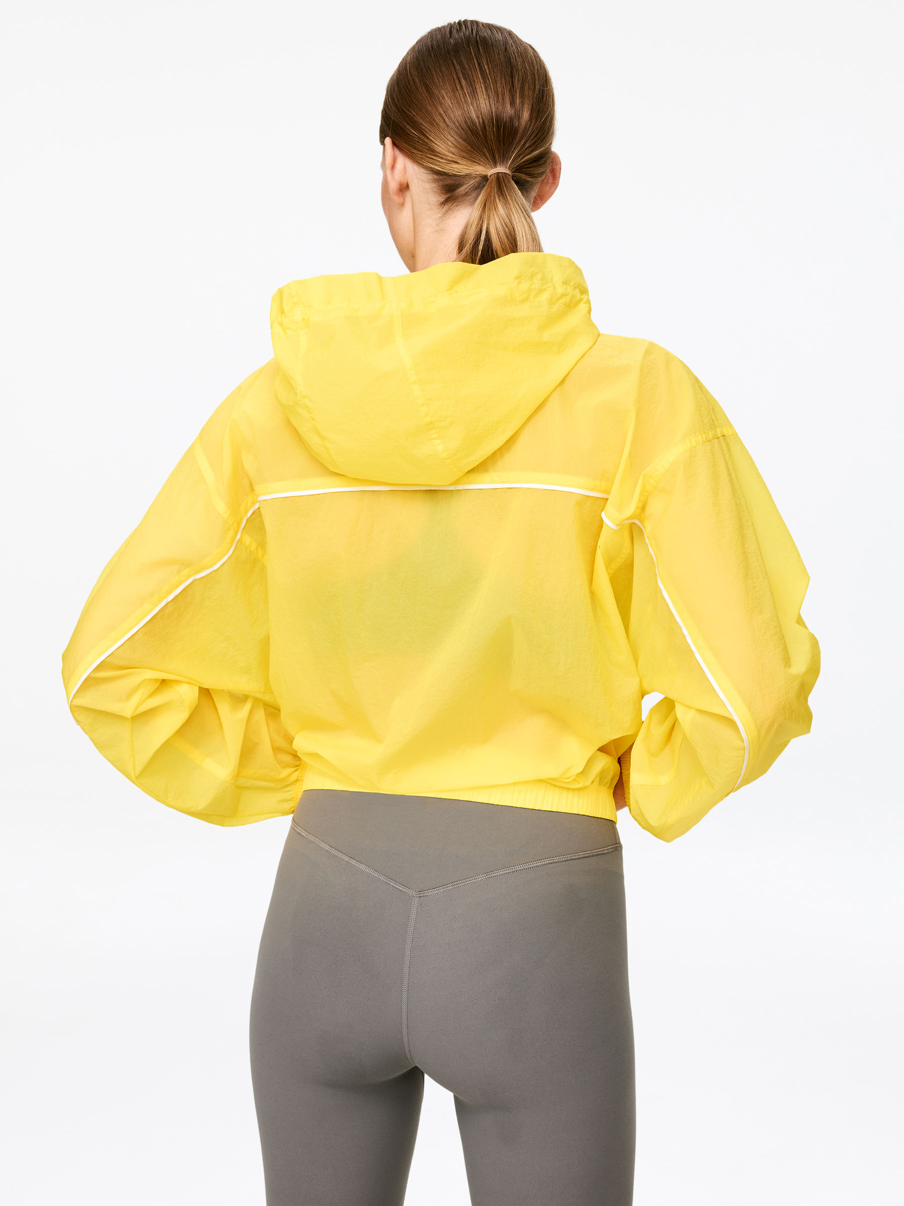 Ripstop Windbreaker - Yellow - Loose fit - Women - StillMedia/Lookbook - 5