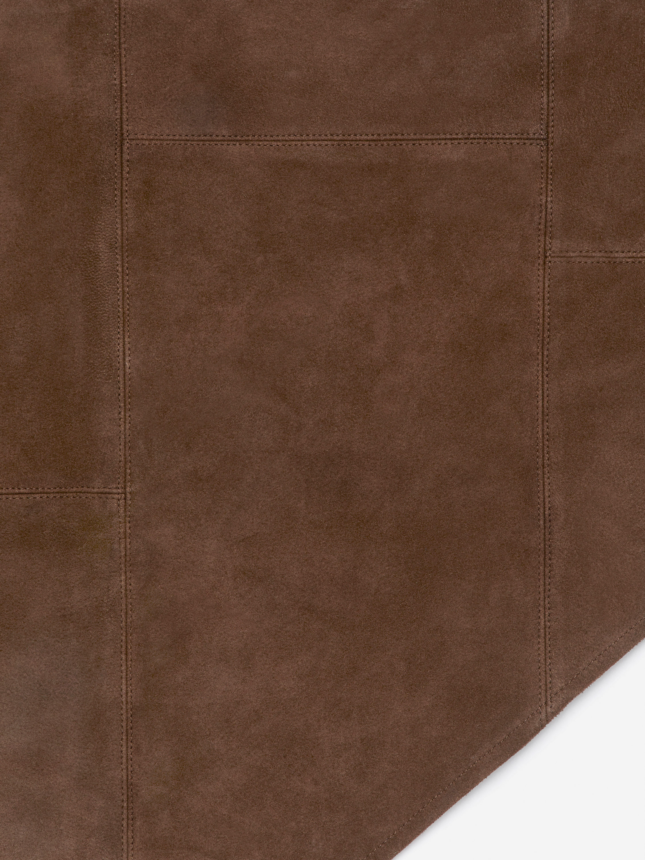 Suede Scarf - Dark Brown - Women - StillMedia/DescriptiveDetail - 2