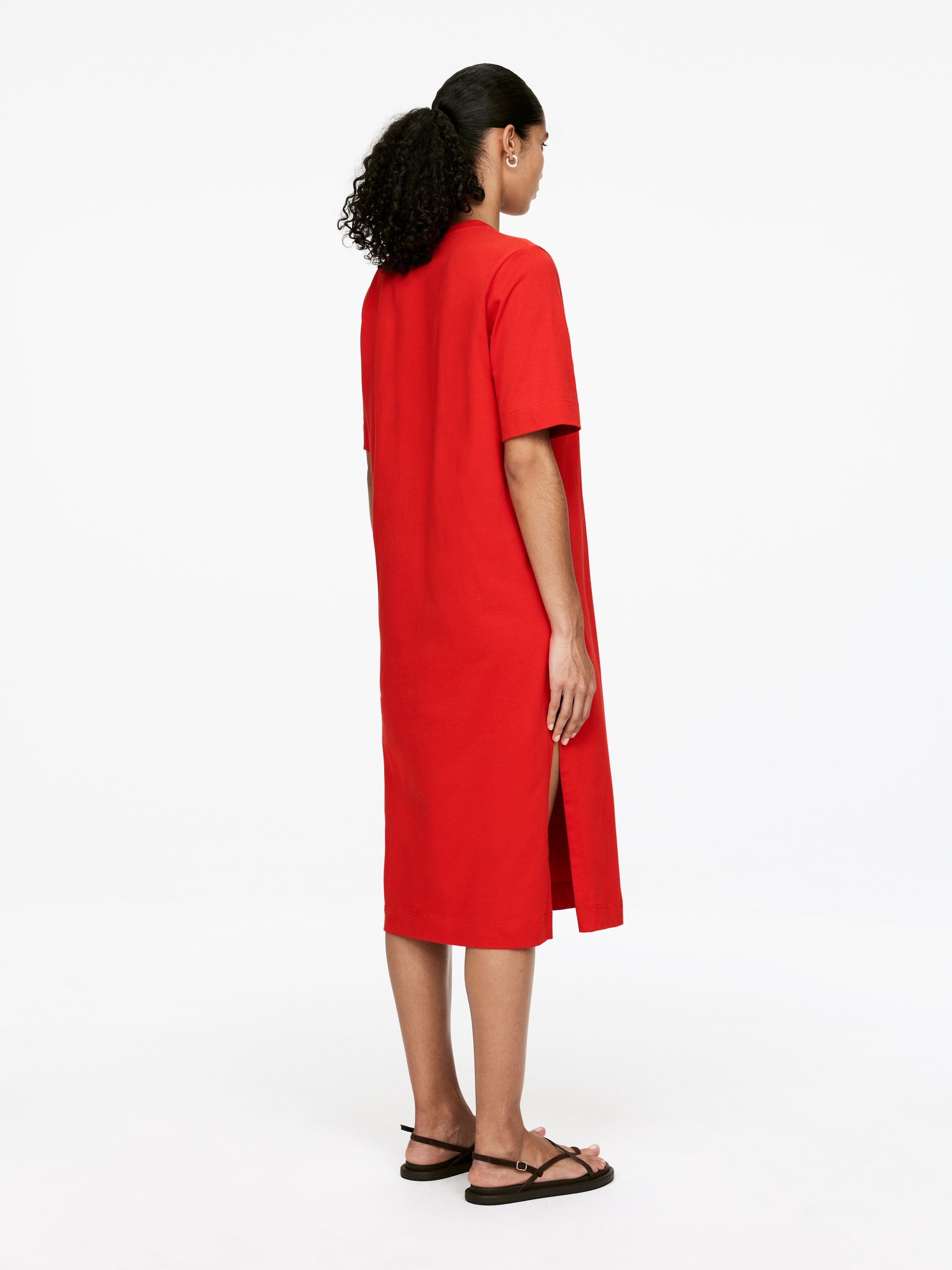 Visualizza immagine più grande: Abito T-shirt - Rosso - DONNA | H&M IT 3