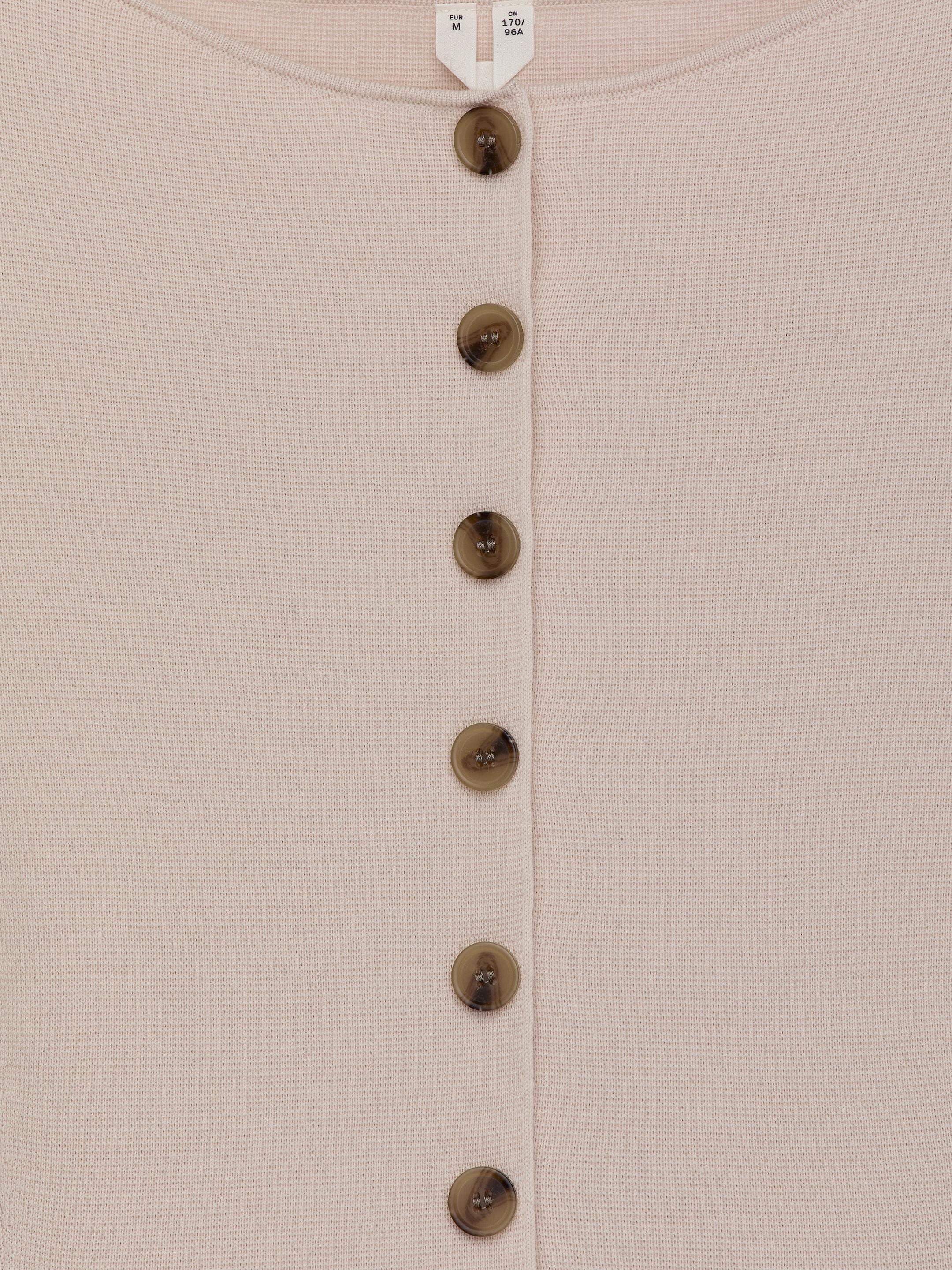 Cardigan in lana merino - Beige - Slim fit - Women - StillMedia/DescriptiveDetail - 3