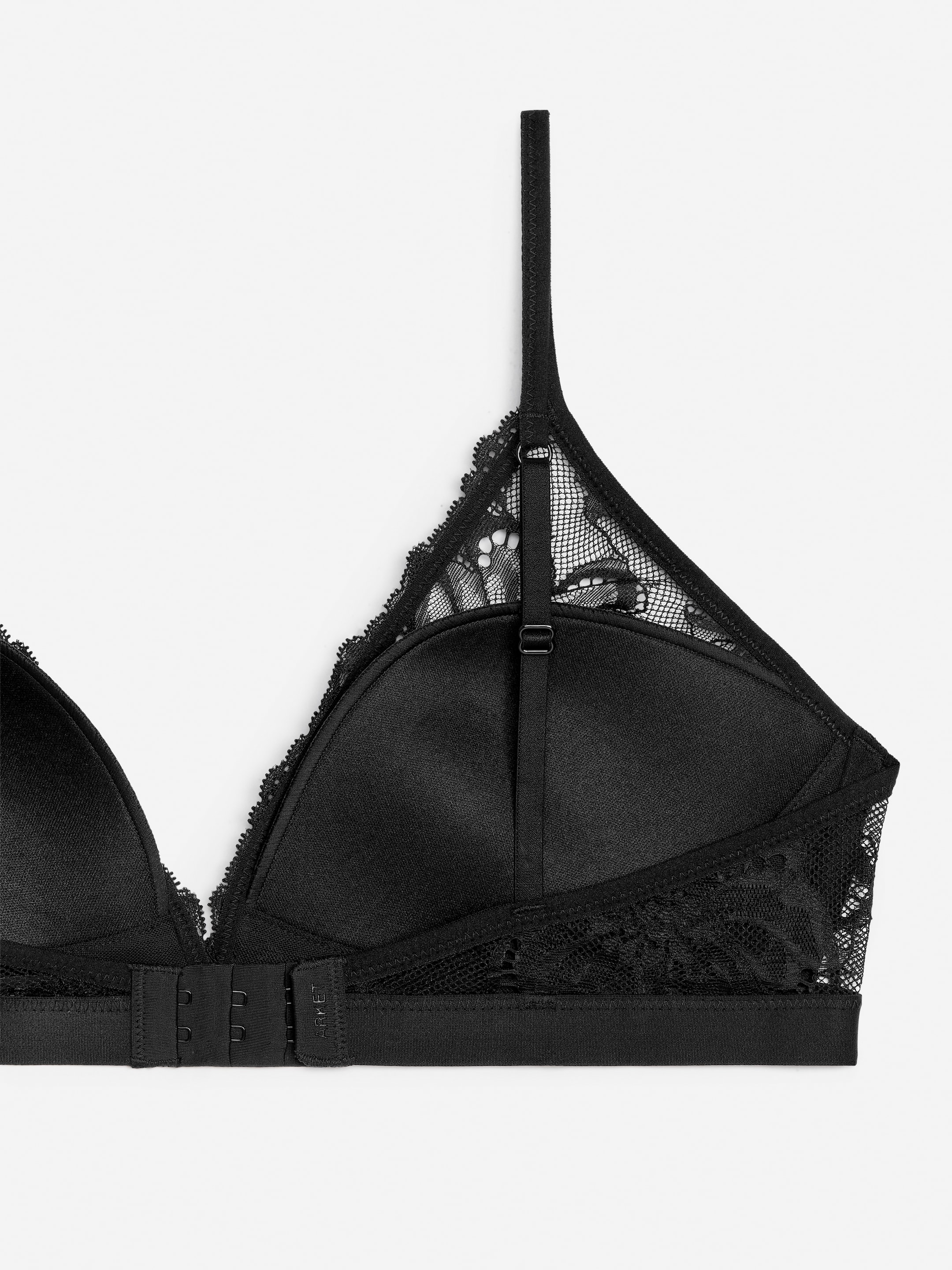 Vadderad spets-bh - Svart - Women - StillMedia/DescriptiveDetail - 1