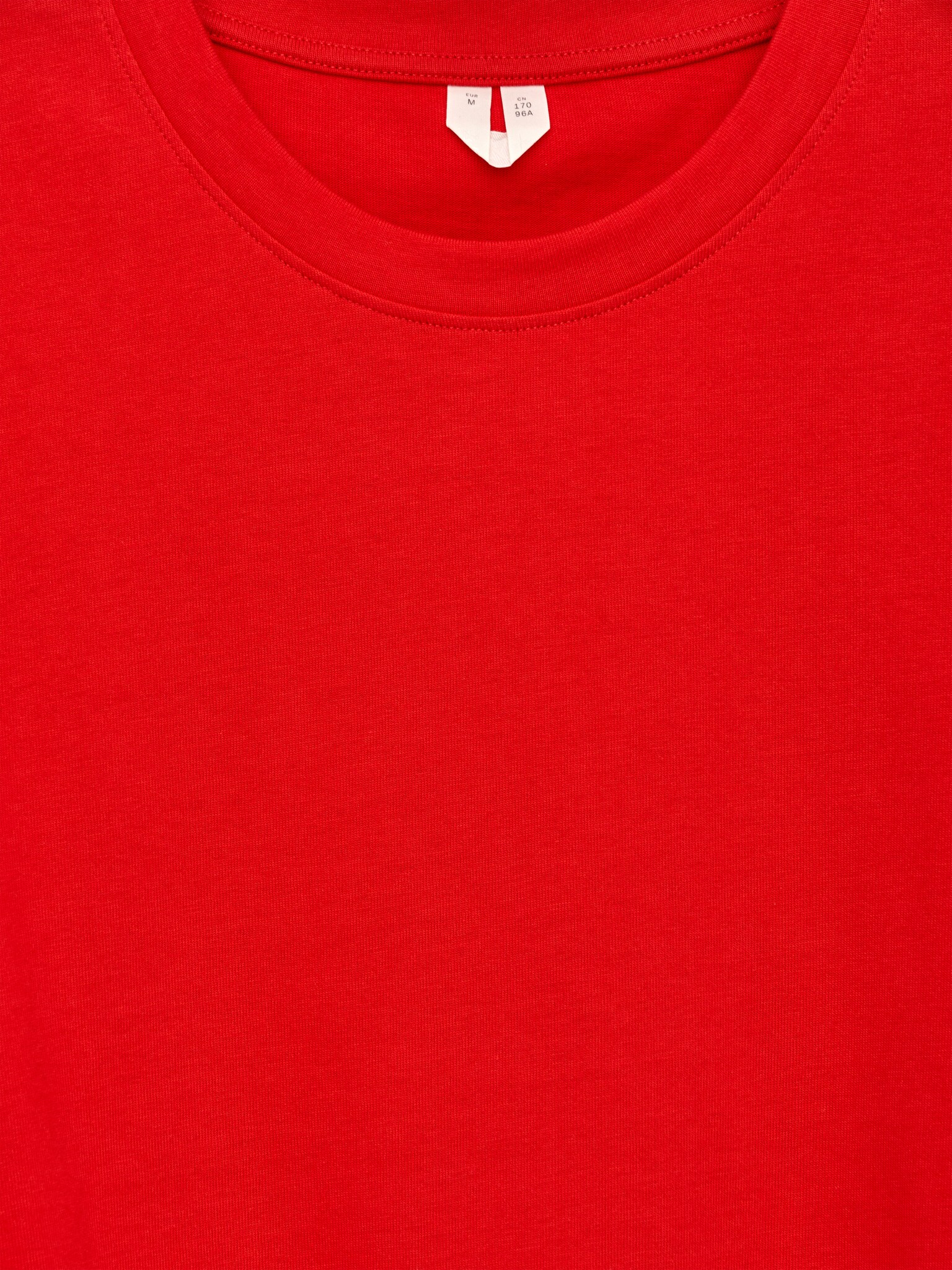 T-shirt en tissu lourd EIRA - Rouge/Blanc/Bleu foncé/Blanc - 2