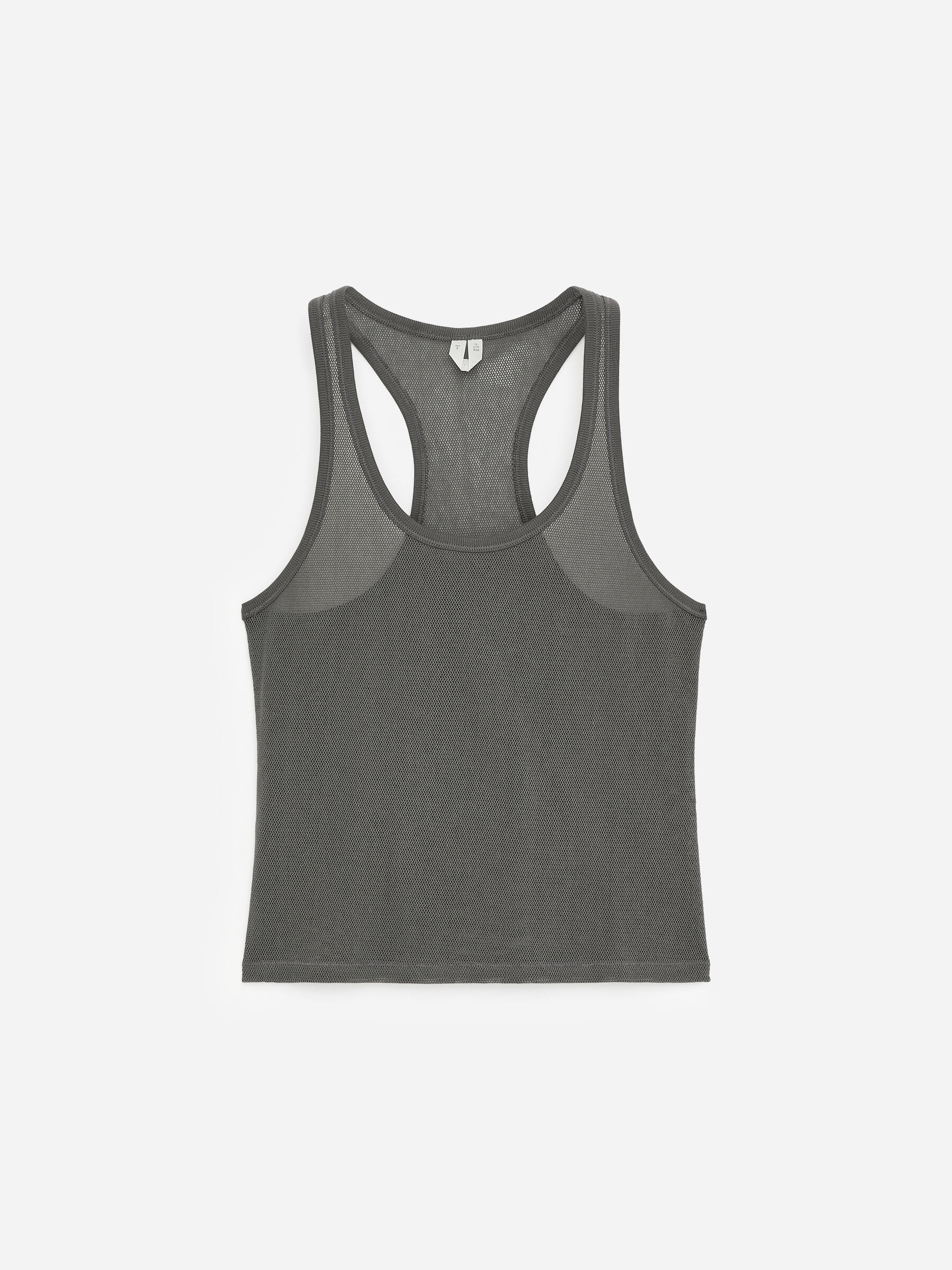 Mesh tank top-#5E5C5B-18836